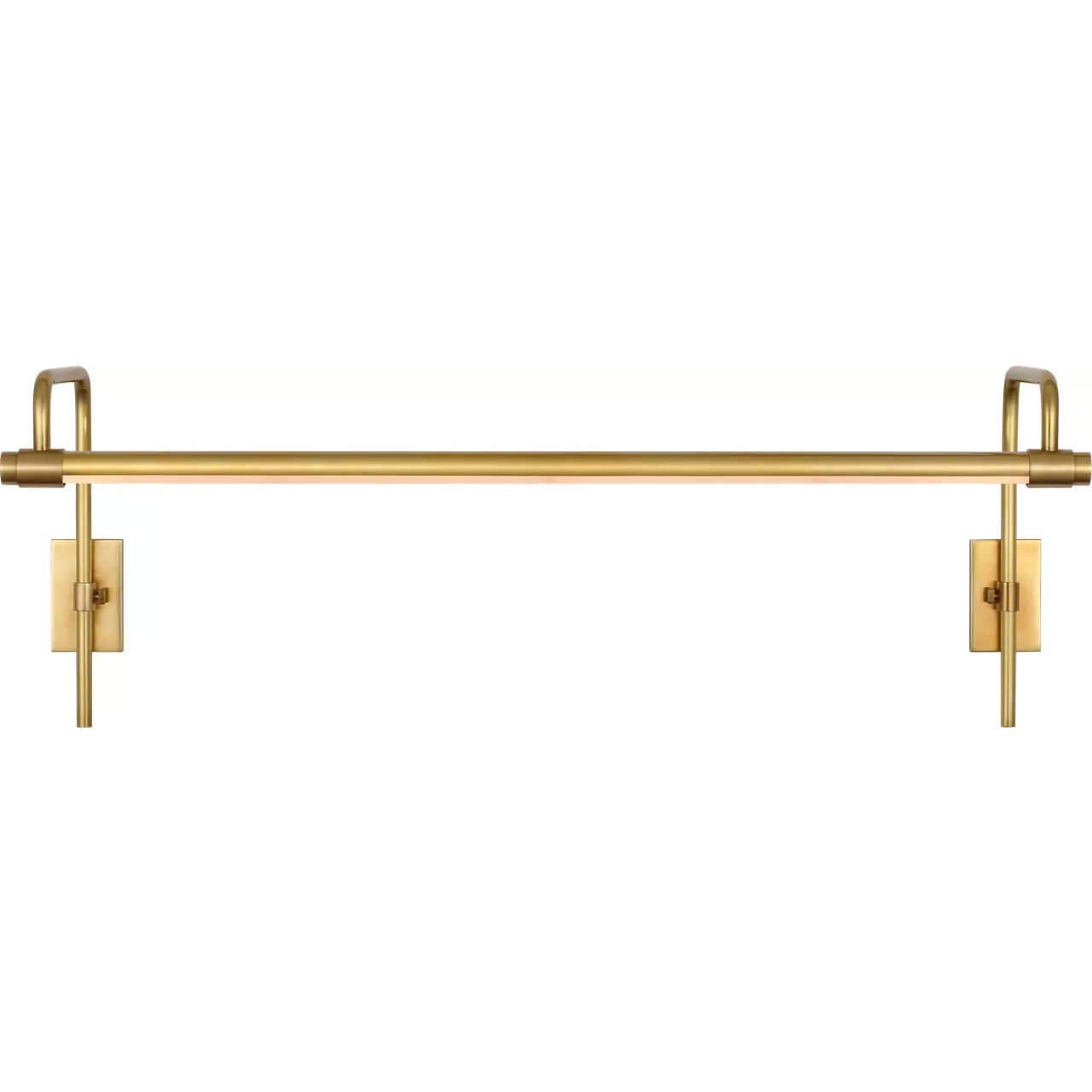 Thomas O'Brien Kidd 15 watt 24 inch Hand-Rubbed Antique Brass Frame Mount Picture Light Wall Light