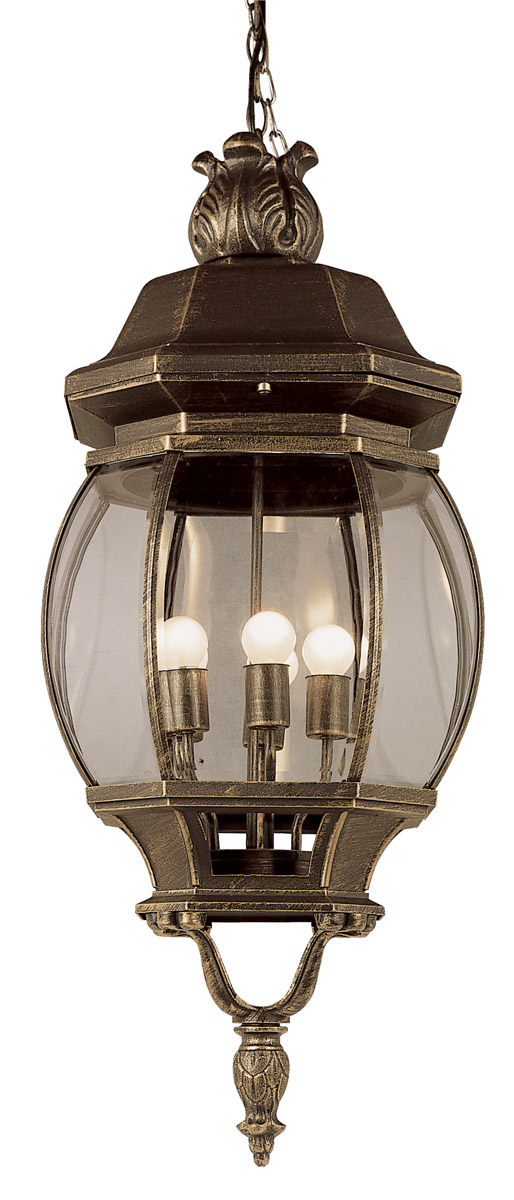 Parsons 4 Light 11 inch White Outdoor Hanging Lantern