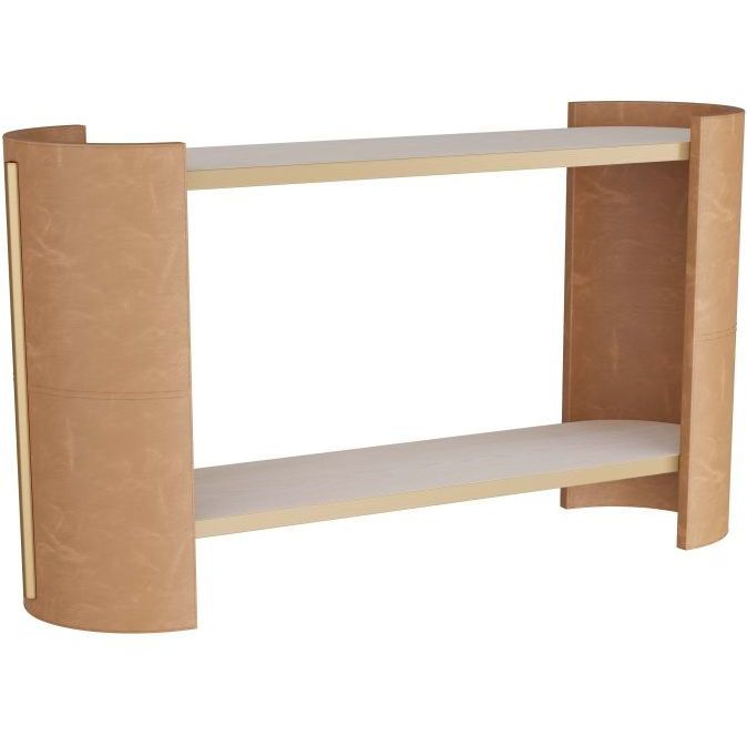 Warley Smoke Console Table