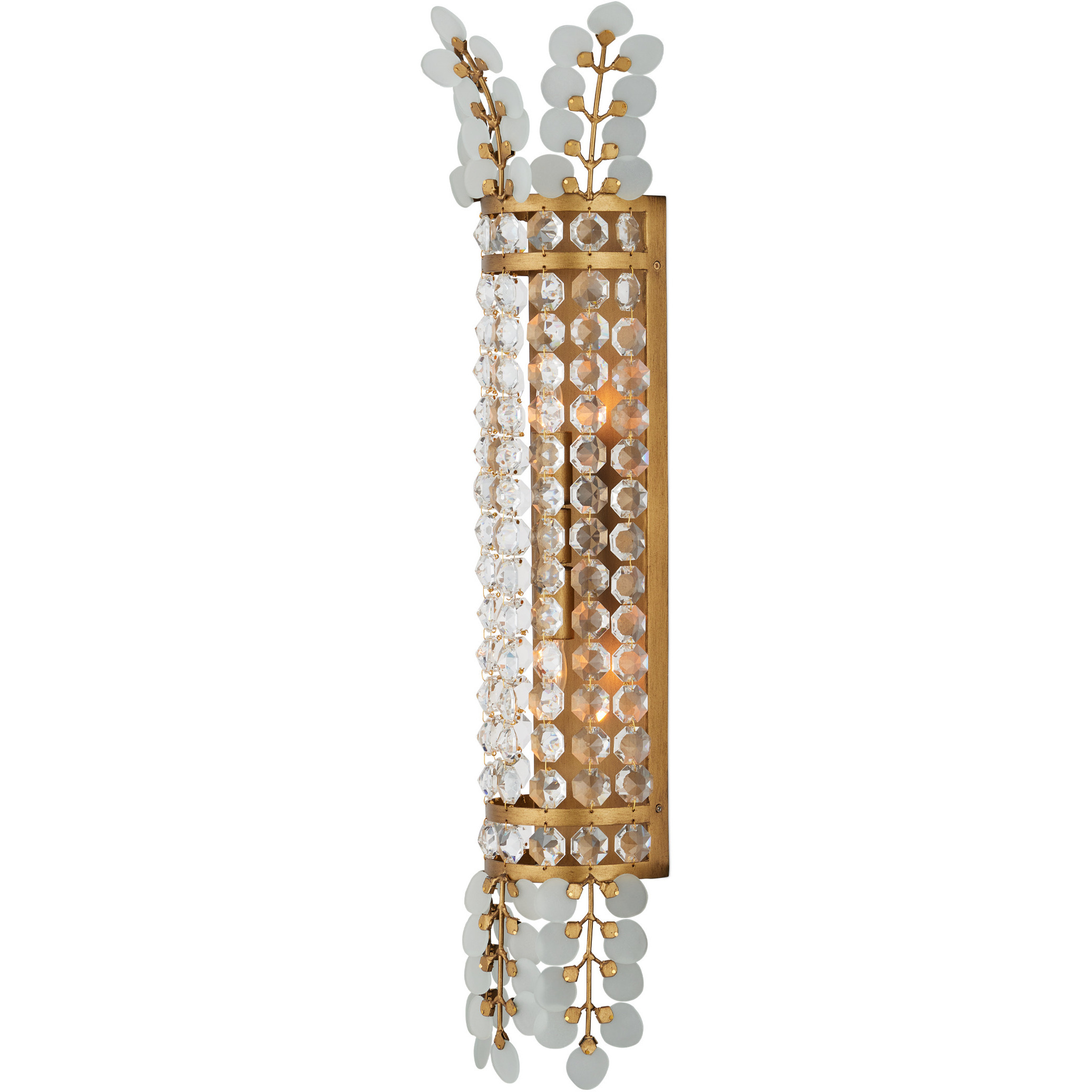 Bradshaw 2 Light 8 inch Brass Wall Sconce Wall Light, Bunny Williams Collection
