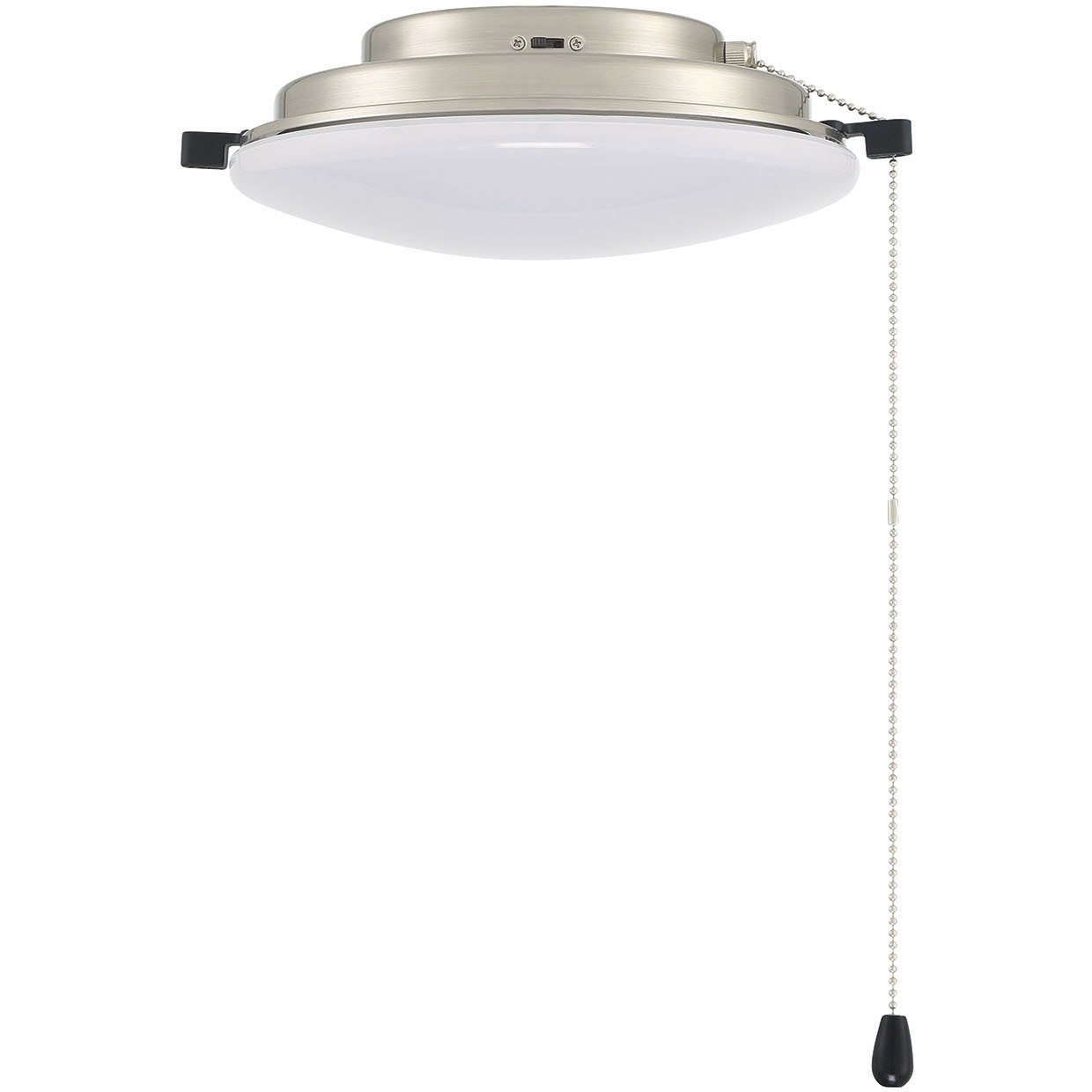 Universal Fan Light Kit LED Brushed Polished Nickel Light Kit