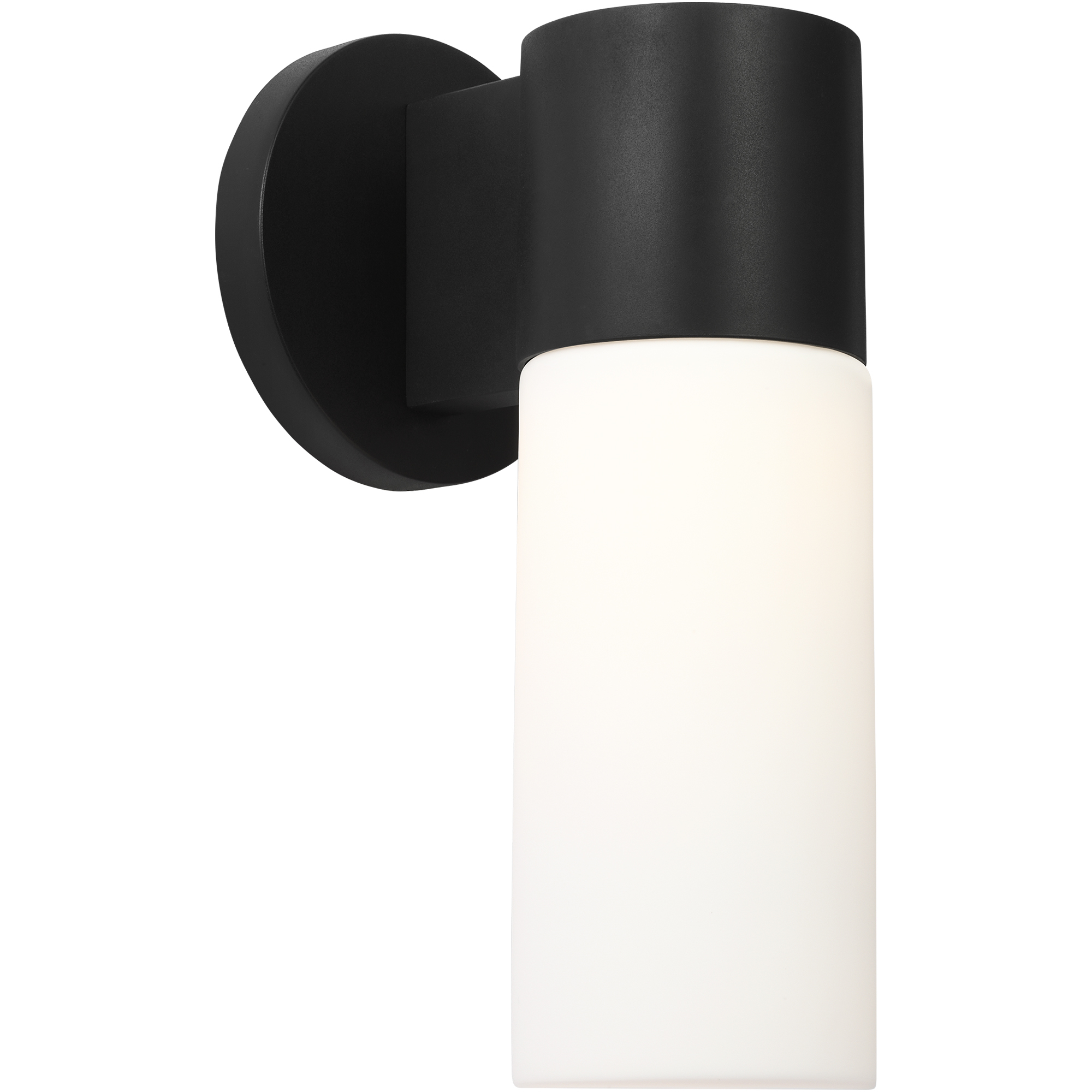 Barbara Barry Focal LED 16.25 inch Textured Black Outdoor Sconce