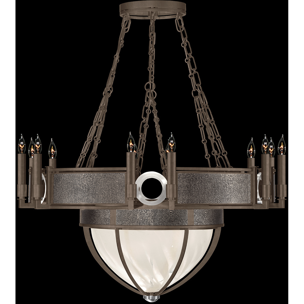Mirage 15 Light 35.75 inch Bronze Chandelier Ceiling Light