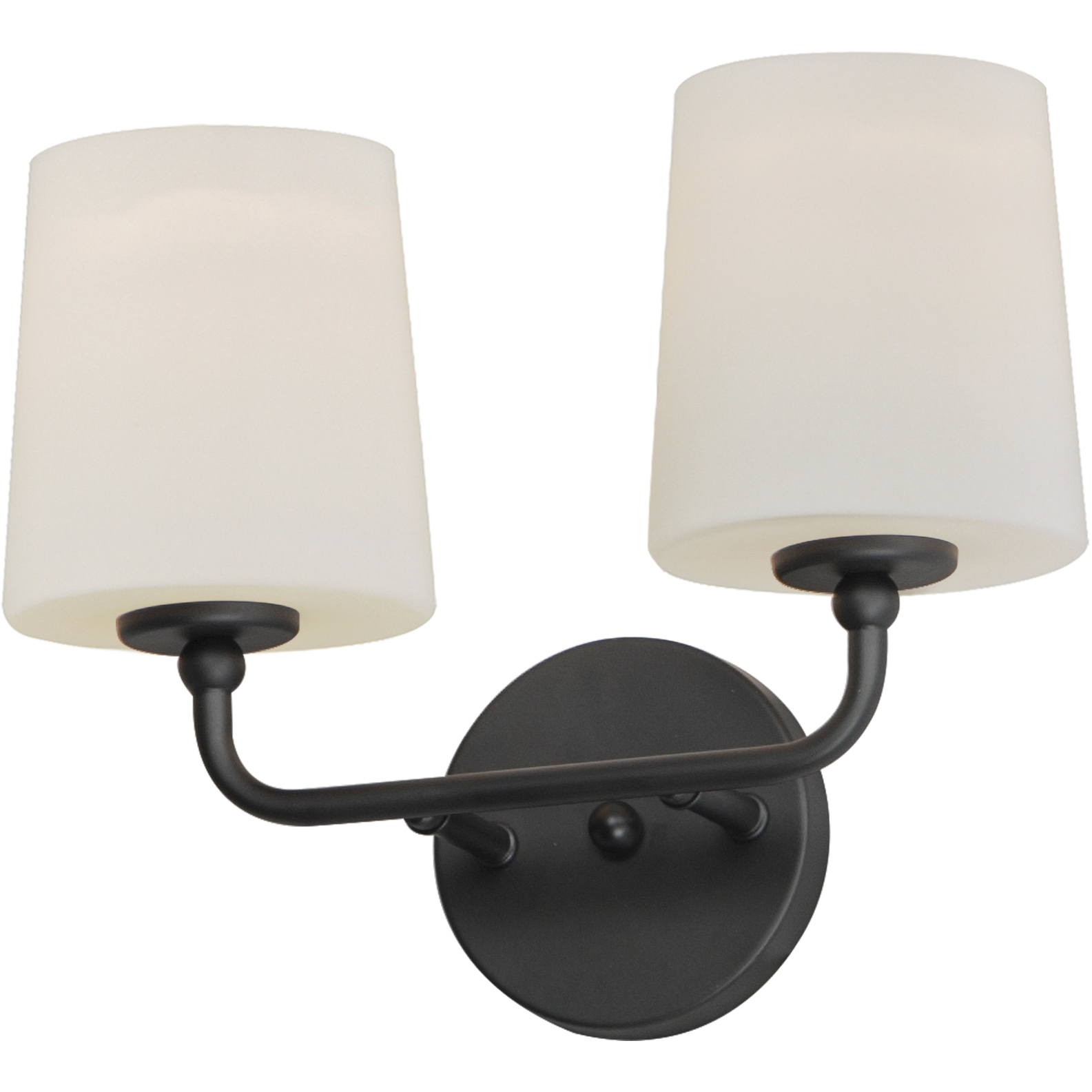 Bristol 2 Light 13.25 inch Black Wall Sconce Wall Light
