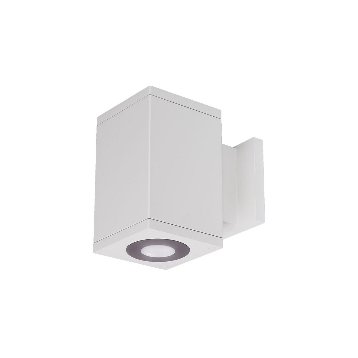 Cube Arch LED 4.5 inch White Sconce Wall Light in Flood, 85, 4000K, Straight Up/Down