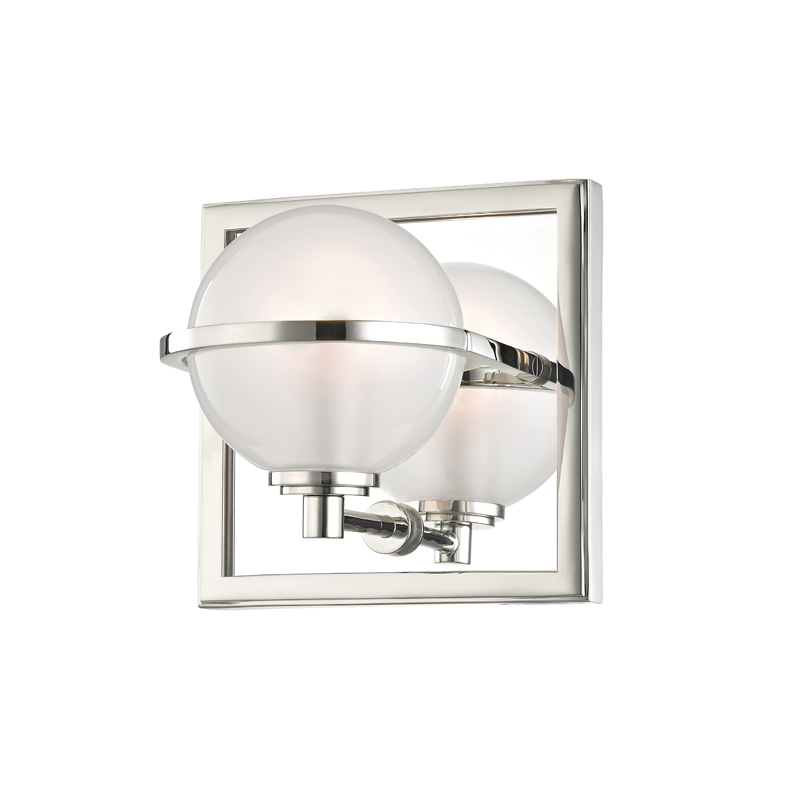 Axiom LED 6 inch Polished Nickel Bath Vanity Wall Light