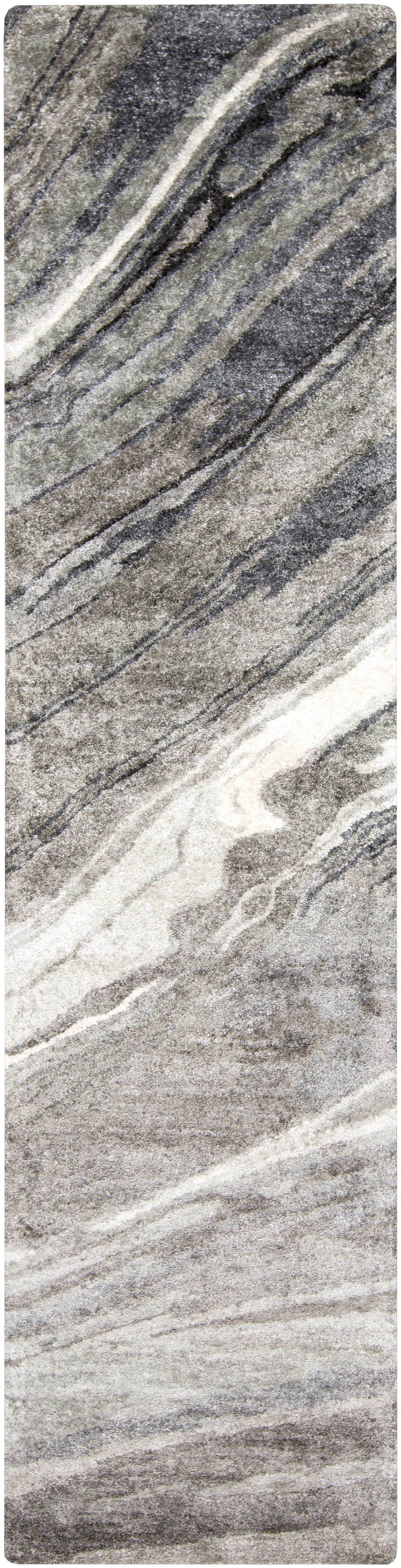Albany 96 X 30 inch Charcoal Rug, Runner