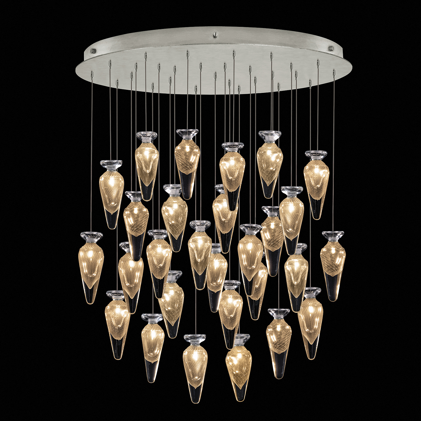 Essence 28 Light 32 inch Silver Pendant Ceiling Light