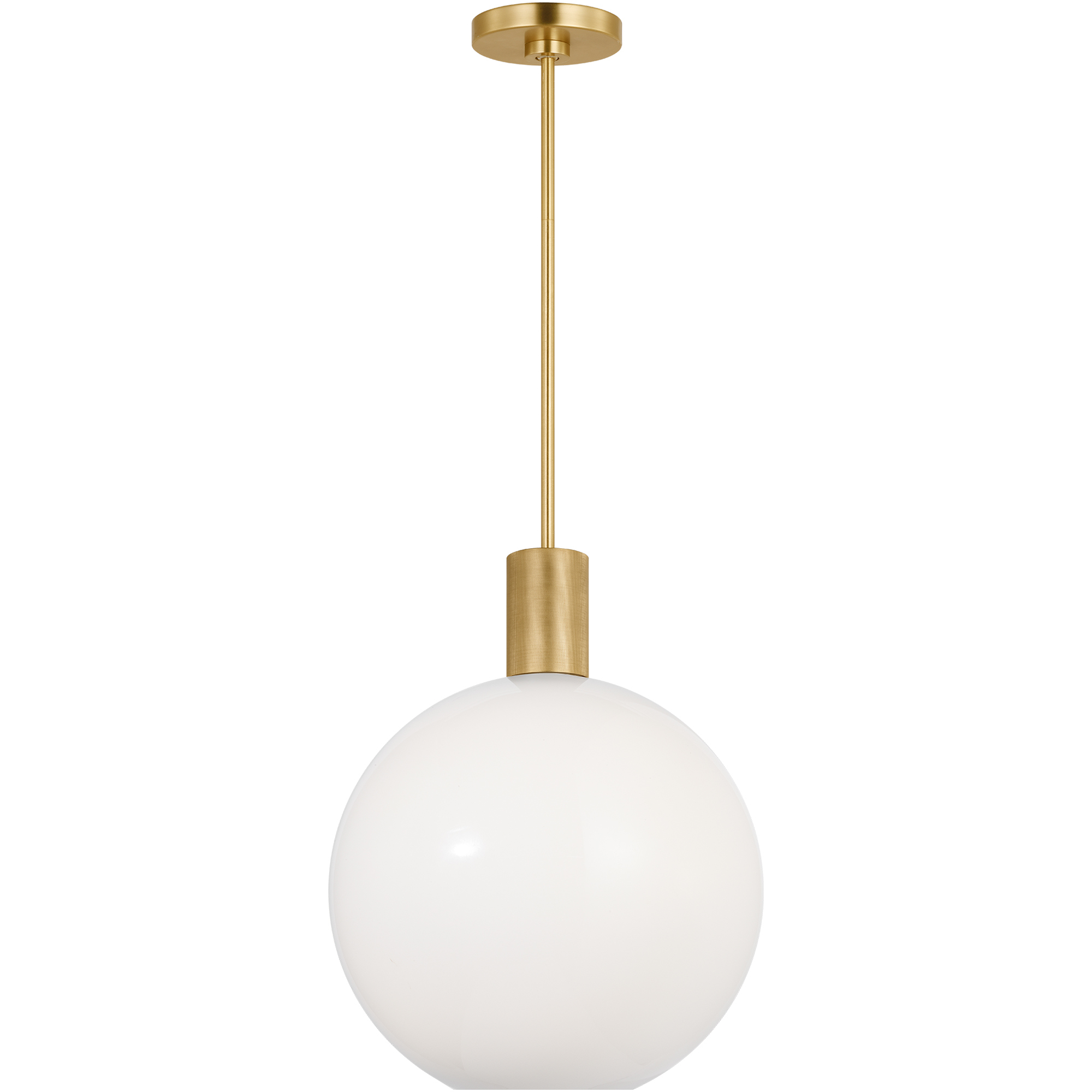 Drew & Jonathan Colewood 1 Light 15.5 inch Satin Brass Pendant Ceiling Light, Medium