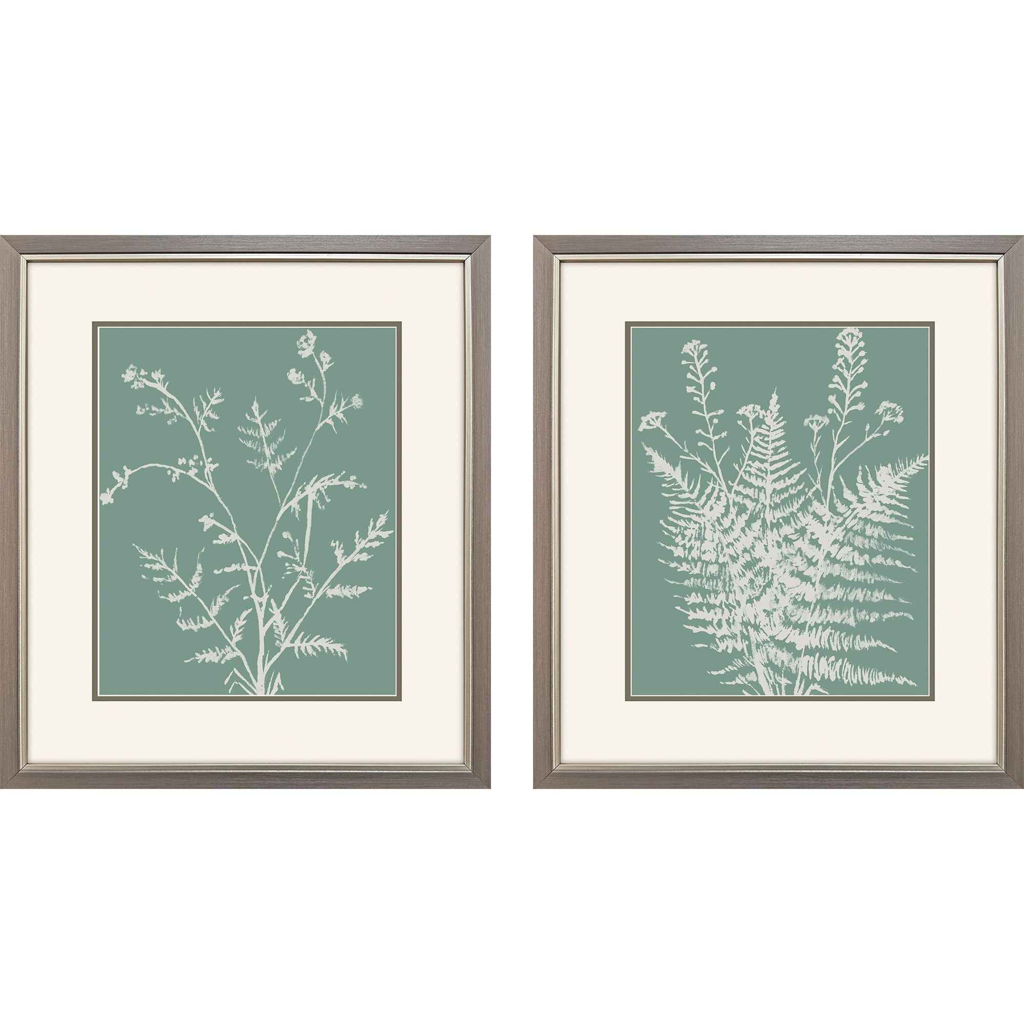 Propac Green and Teal Framed Art, Propac