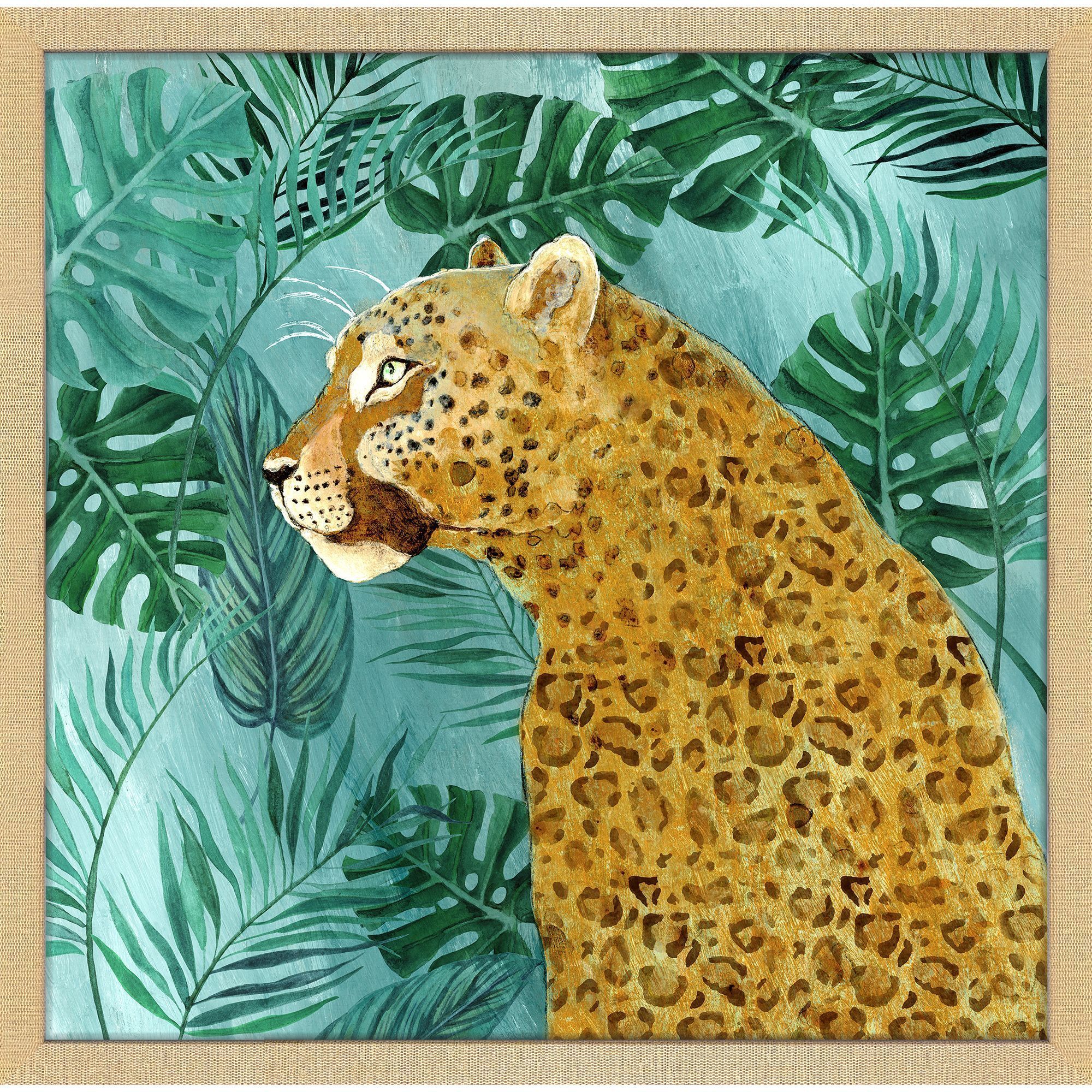 Propac Brown and Green and Beige Framed Art, Propac