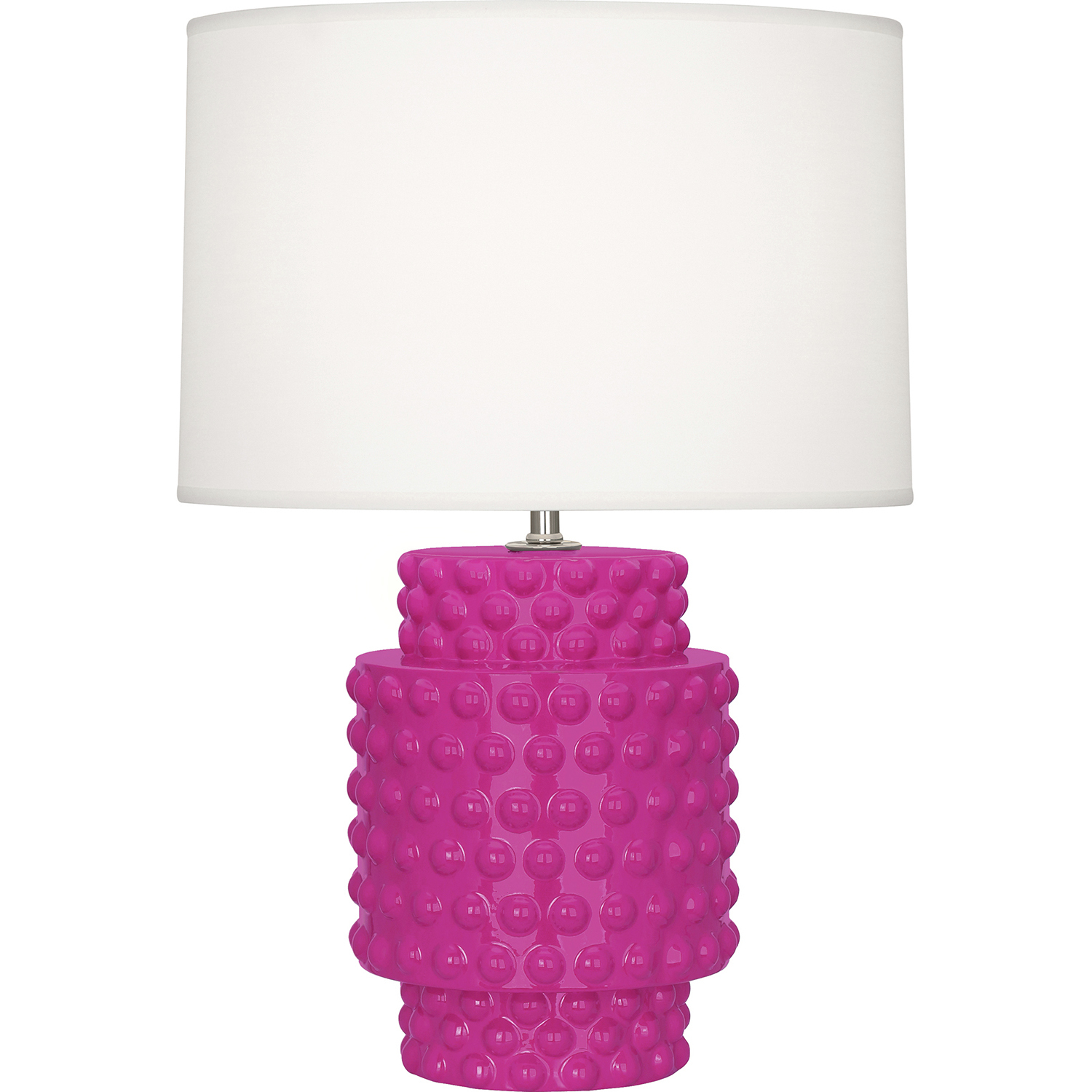 Small Dolly 21.38 inch 150 watt Razzle Glazed Textured Ceramic Accent Lamp Portable Light in Fondine