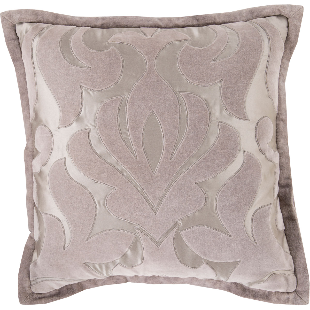 Sweet Dreams 20 inch Taupe, Light Gray Pillow Kit