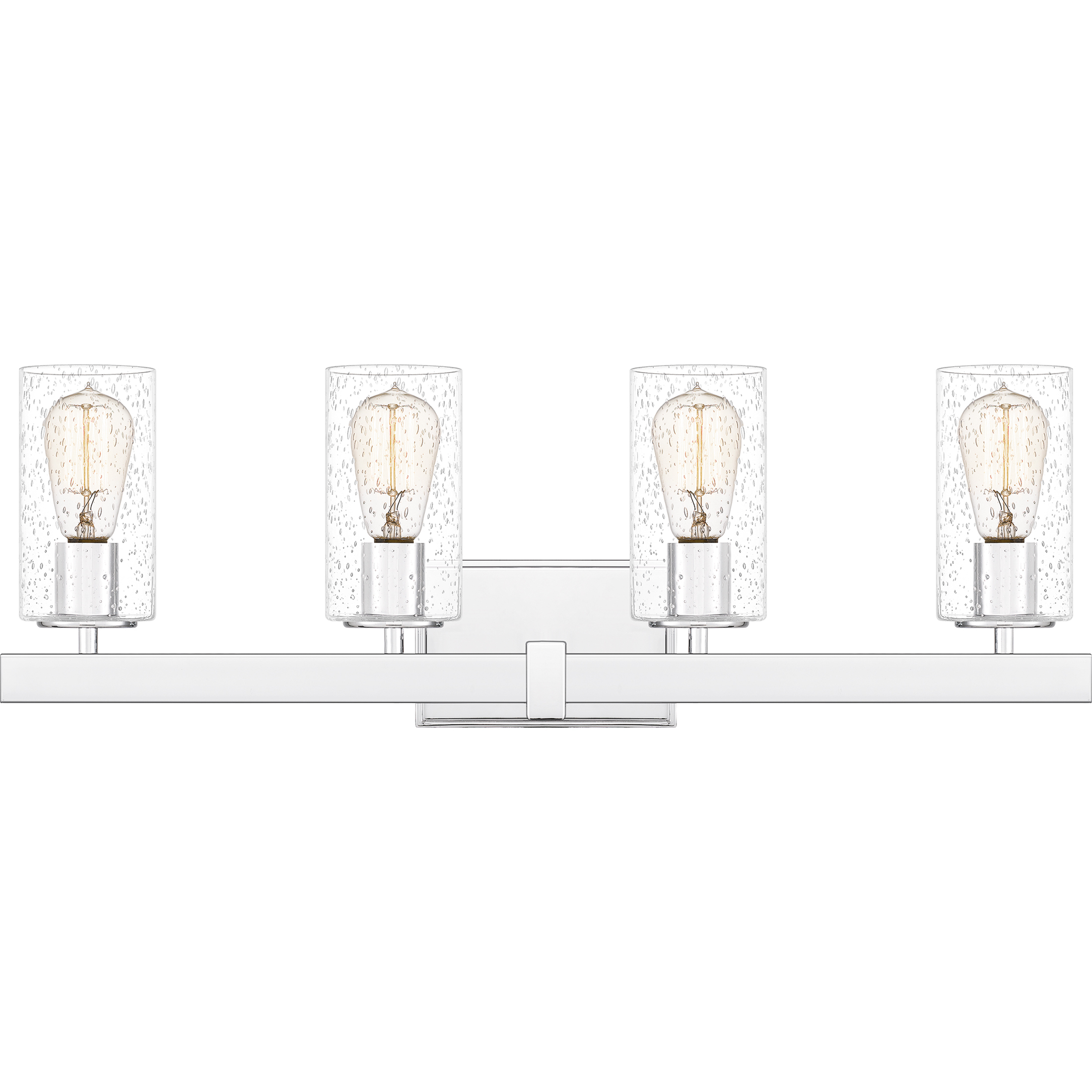 Kirby 4 Light 28 inch Polished Chrome Bath Light Wall Light, Extra Large