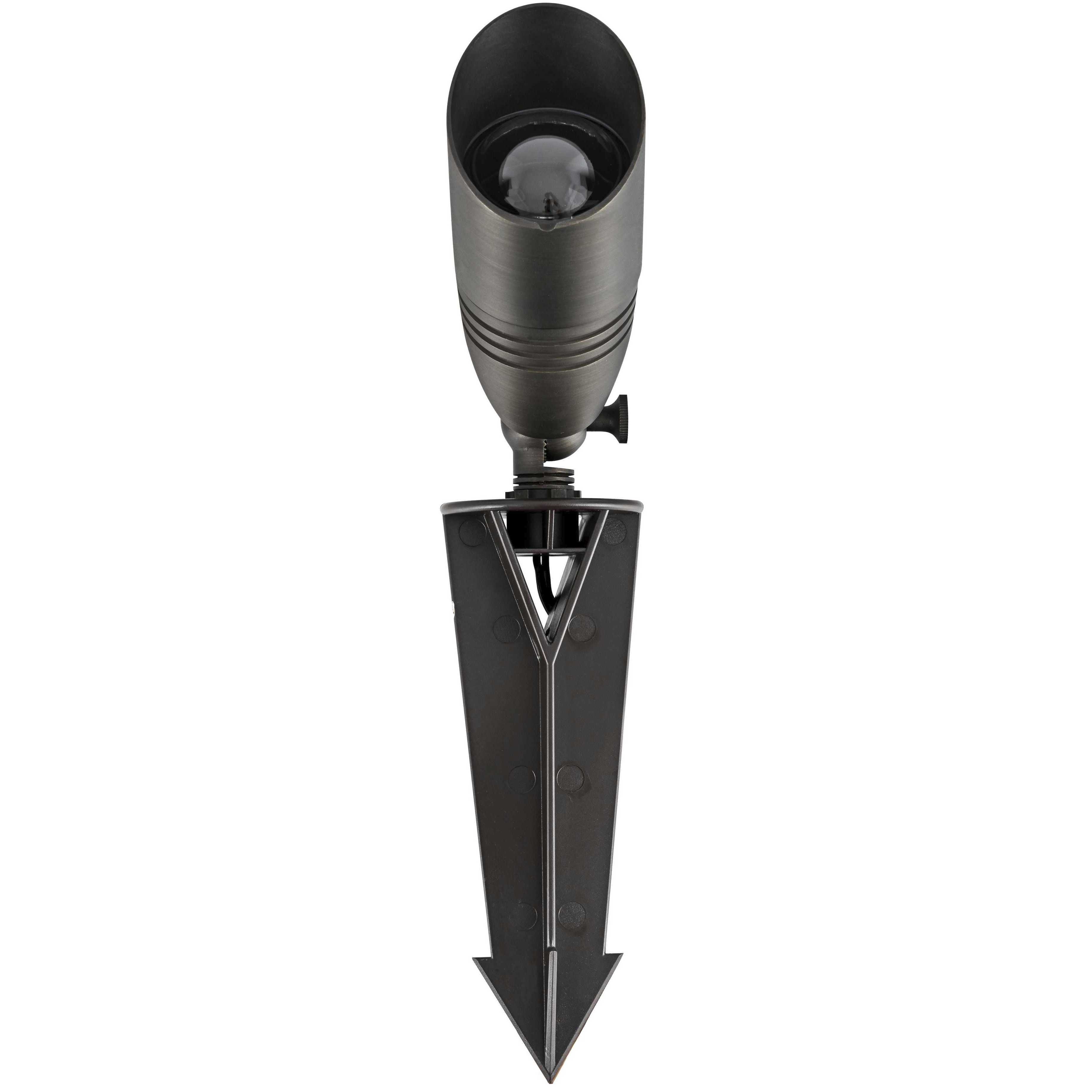 Aera 12 50 watt Dark Bronze Outdoor Landscape Spot Light