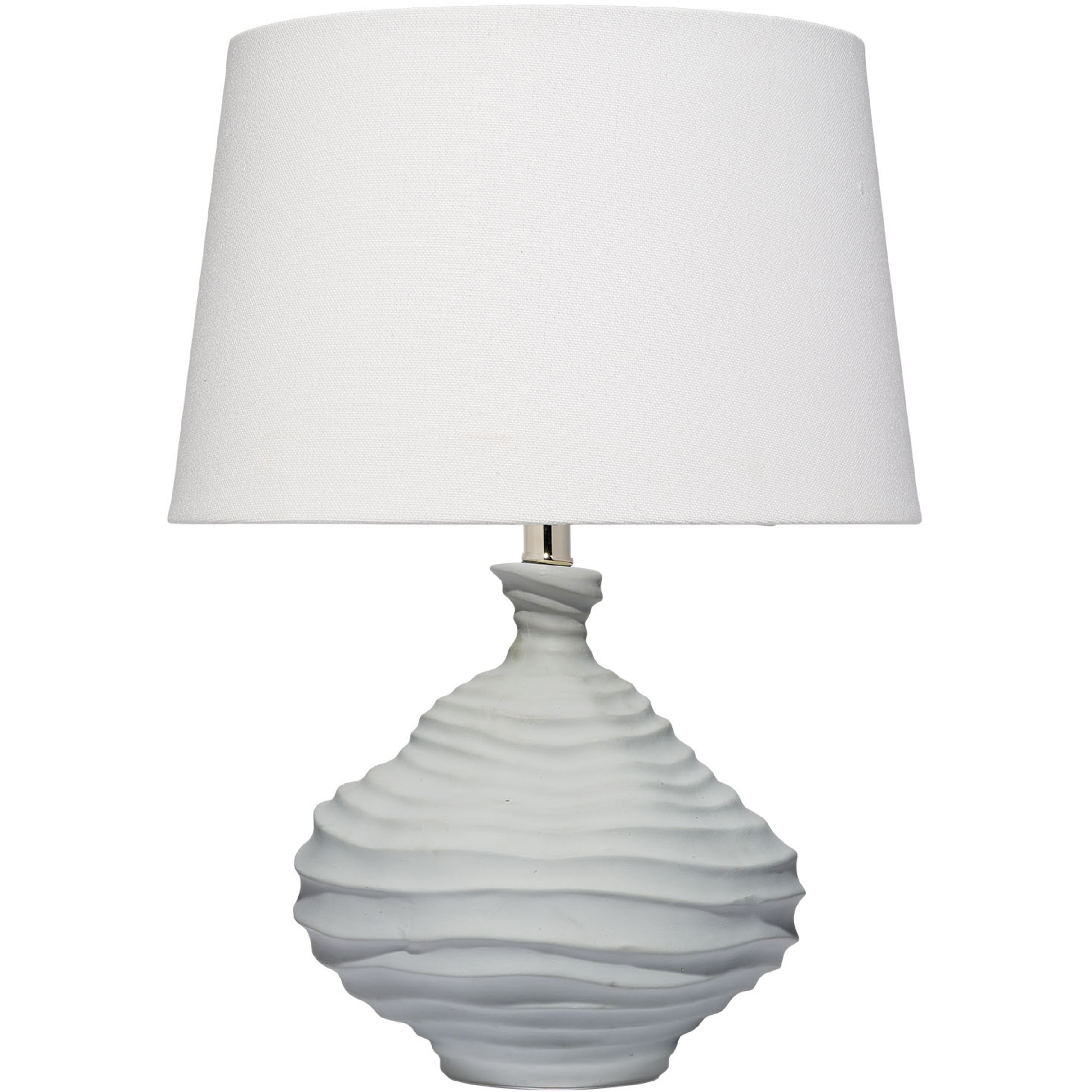 Oasis 22.5 inch 150 watt Matte Light Blue Table Lamp Portable Light
