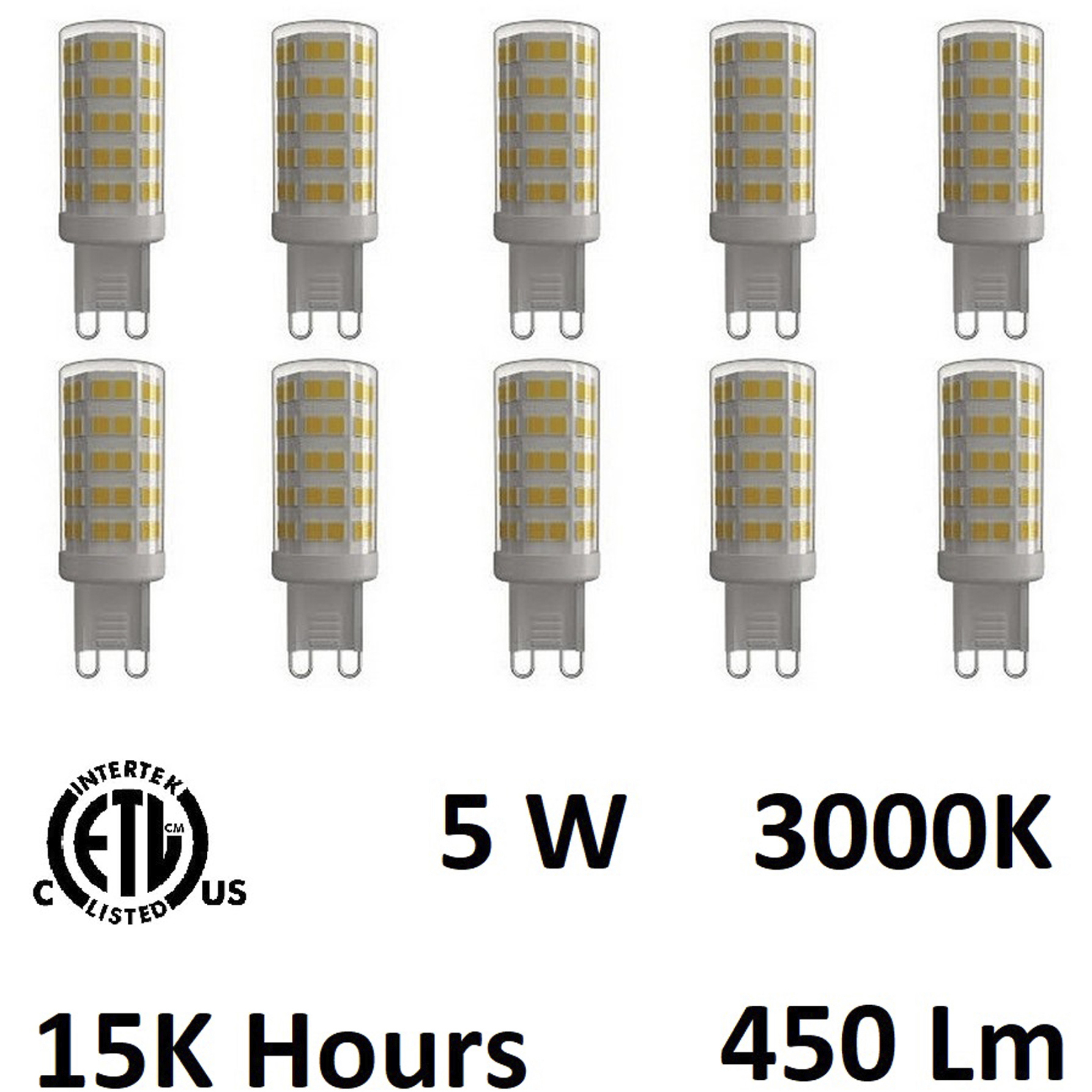 G9 led 3000k sale