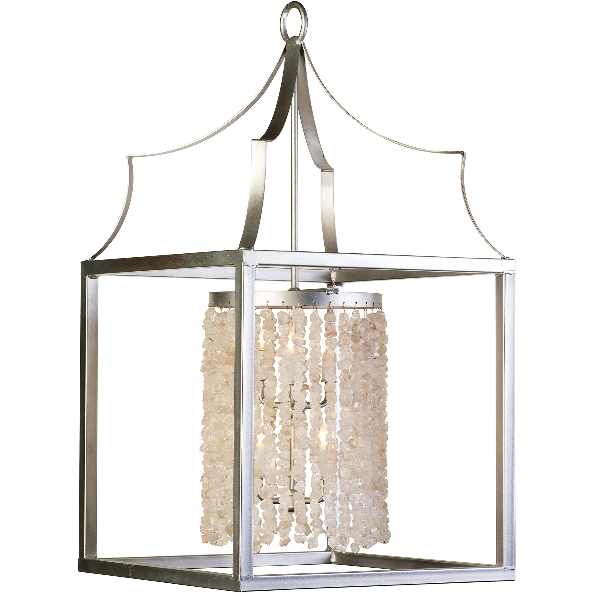Lowcountry 6 Light Silver Pendant Ceiling Light