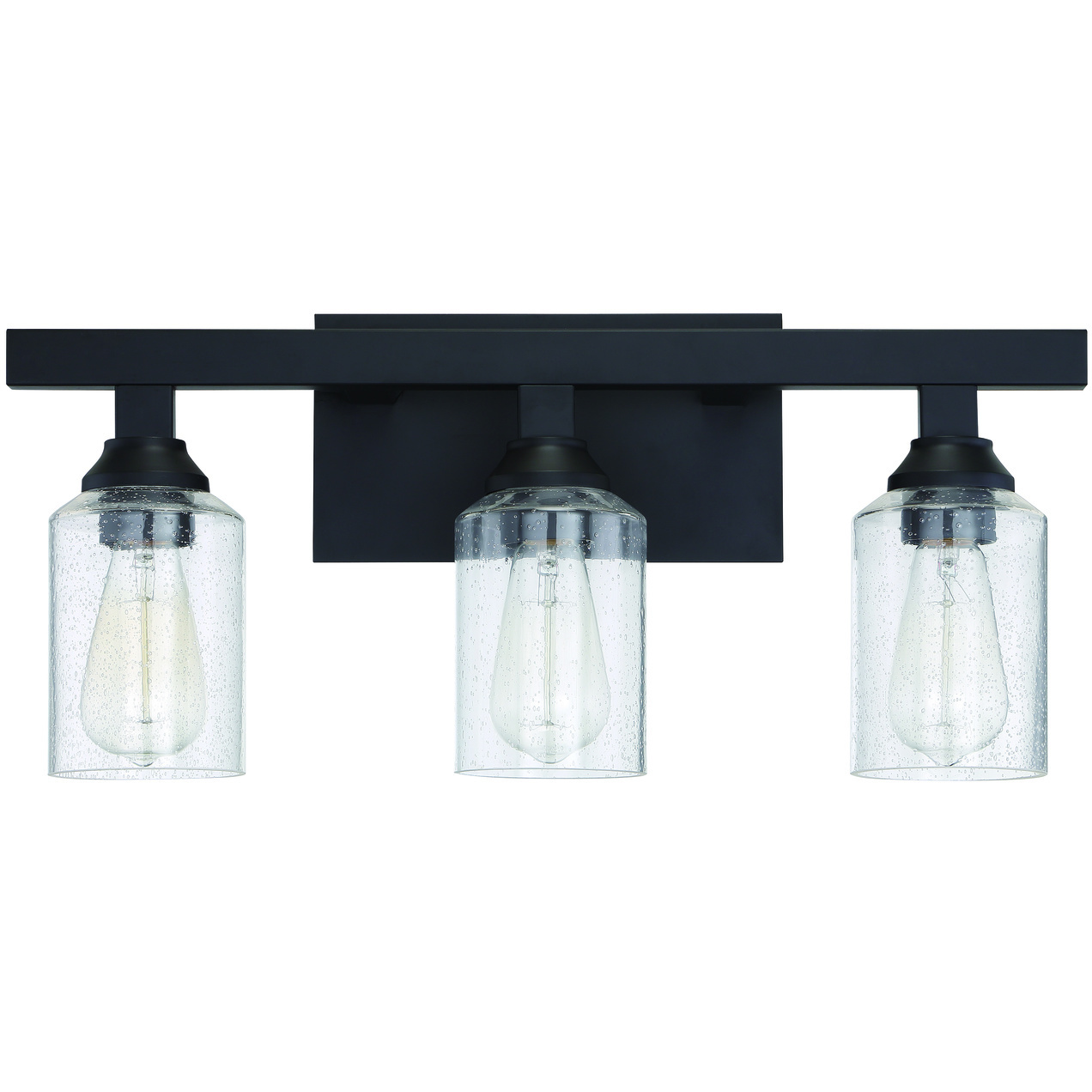 Neighborhood Chicago 3 Light 22 inch Flat Black Vanity Light Wall Light