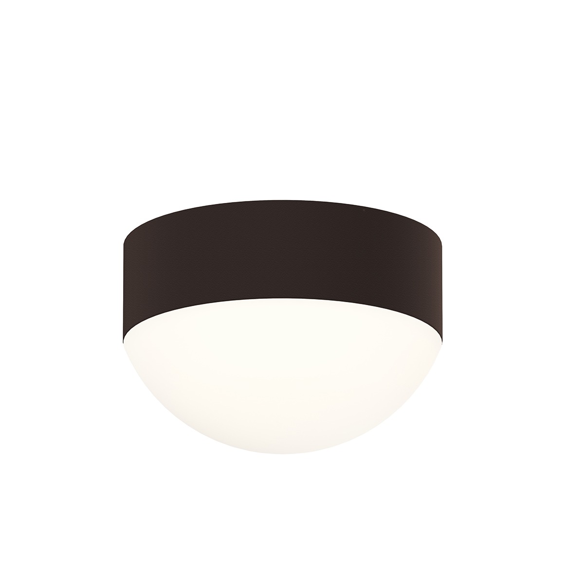REALS LED 5 inch Textured Bronze Outdoor Surface Mount