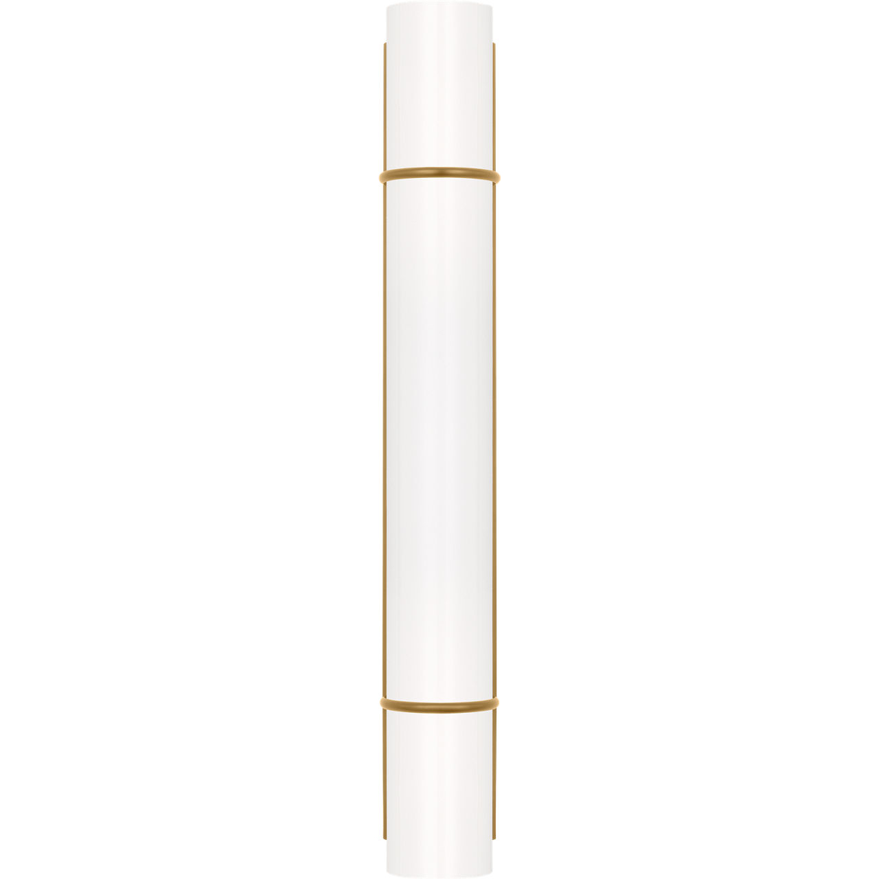 C&M by Chapman & Myers Amelie LED 2.63 inch Burnished Brass Bath Vanity Wall Light