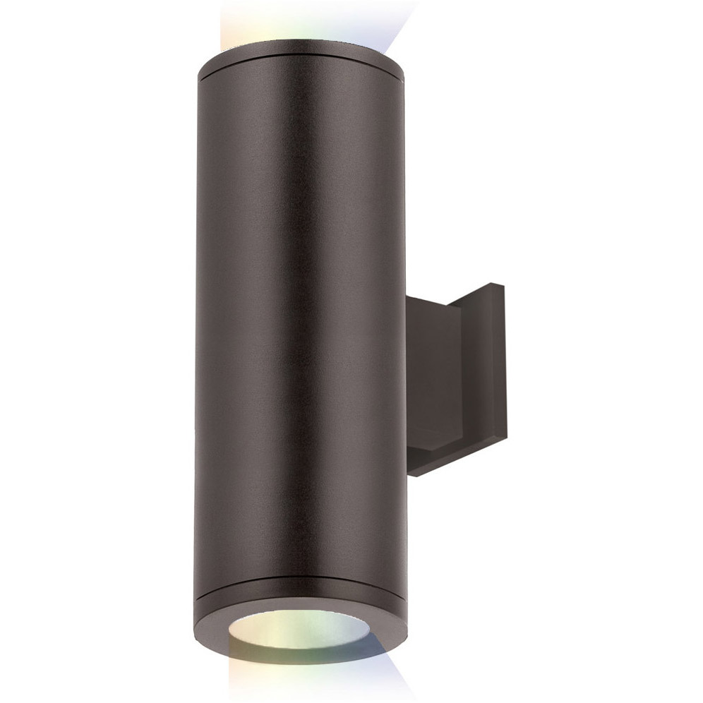 Tube Arch LED 12.5 inch Bronze Outdoor Wall Light