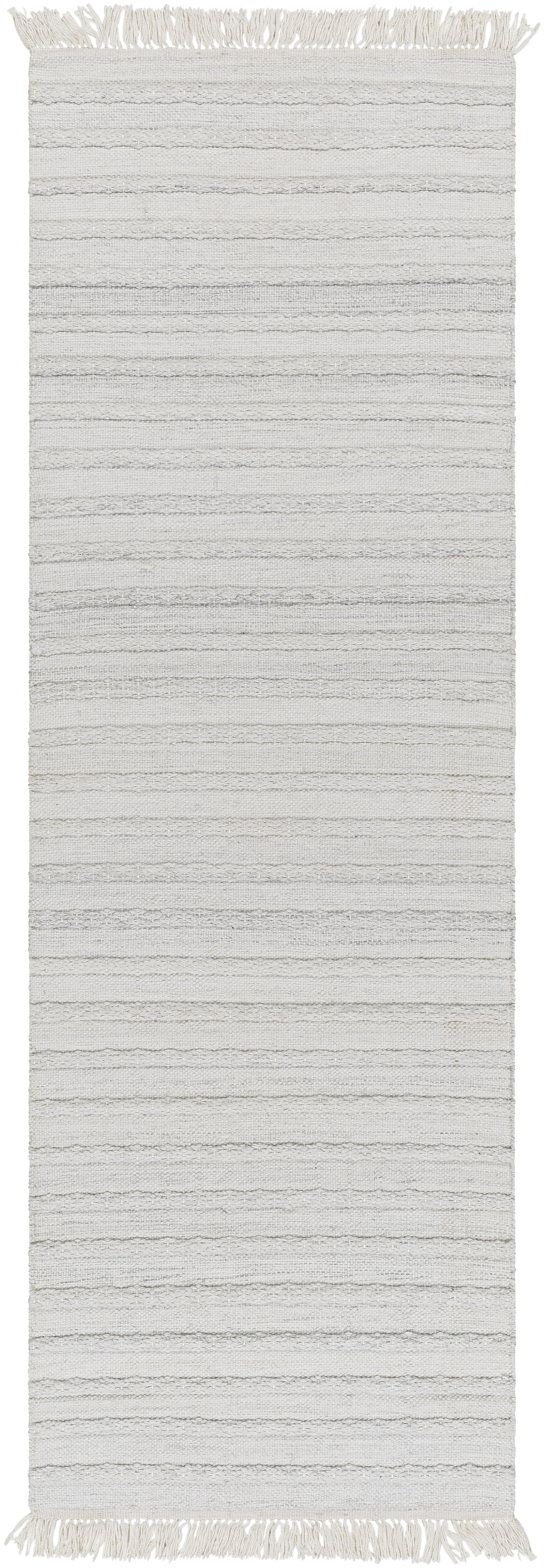 Azalea 96 X 30 inch Light Gray Rug, Runner