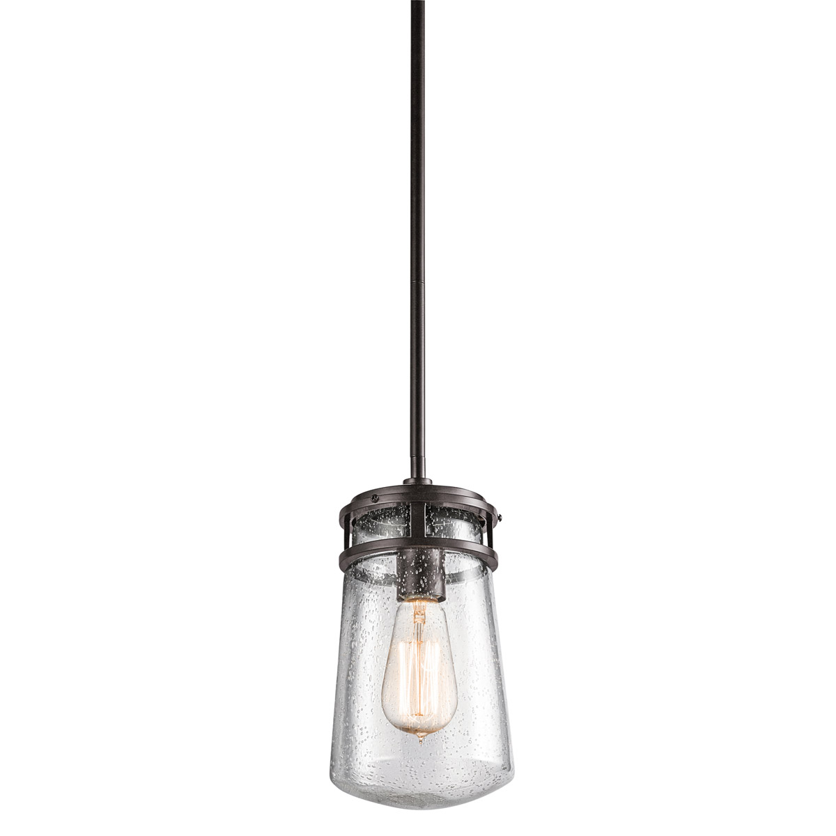 Lyndon 1 Light 6 inch Architectural Bronze Outdoor Hanging Pendant