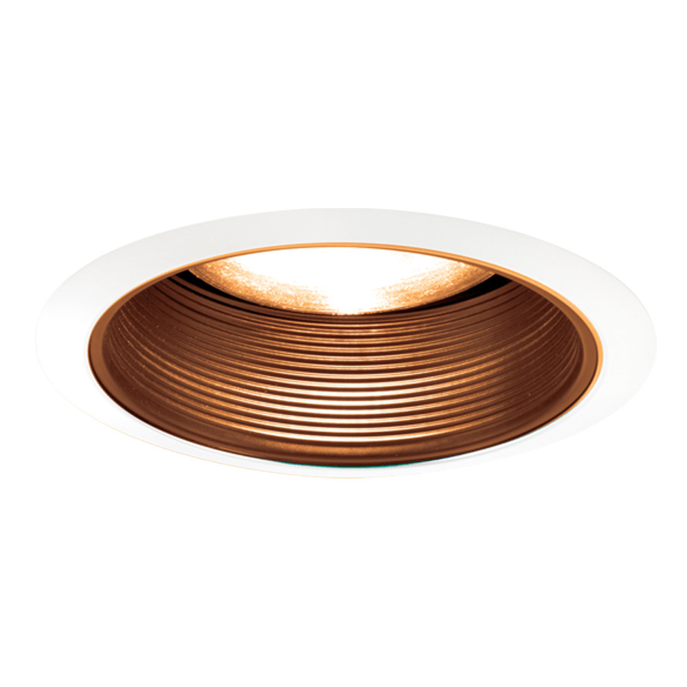 Signature Antique Bronze & White Recessed Lighting Trim