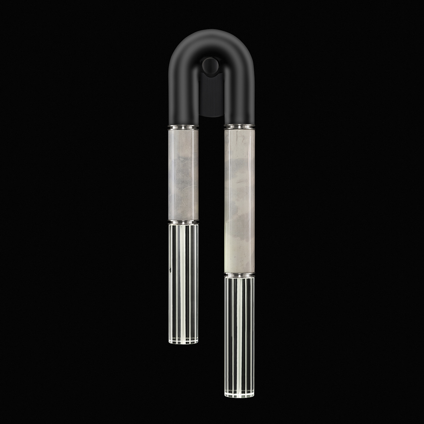 Antonia LED 7 inch Black ADA Sconce Wall Light