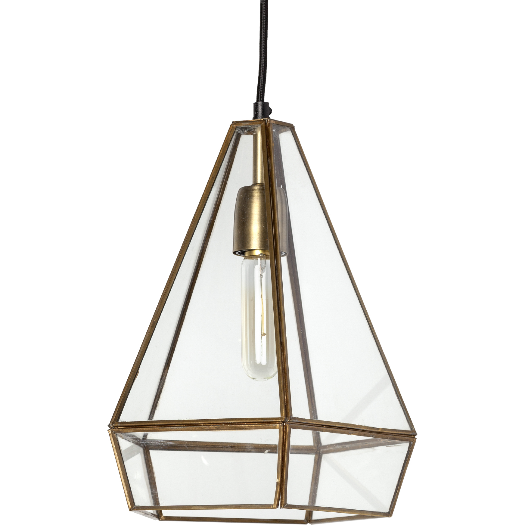 Prima 9.5 inch Gold Pendant Light Ceiling Light