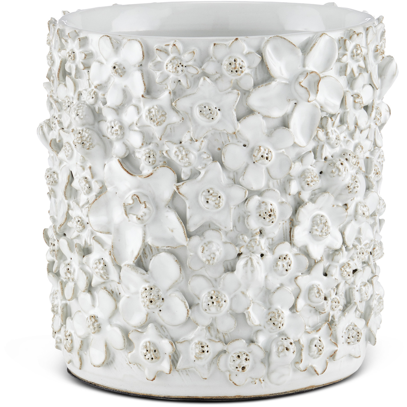 Jessamine 7 X 6 inch Cachepot, Small