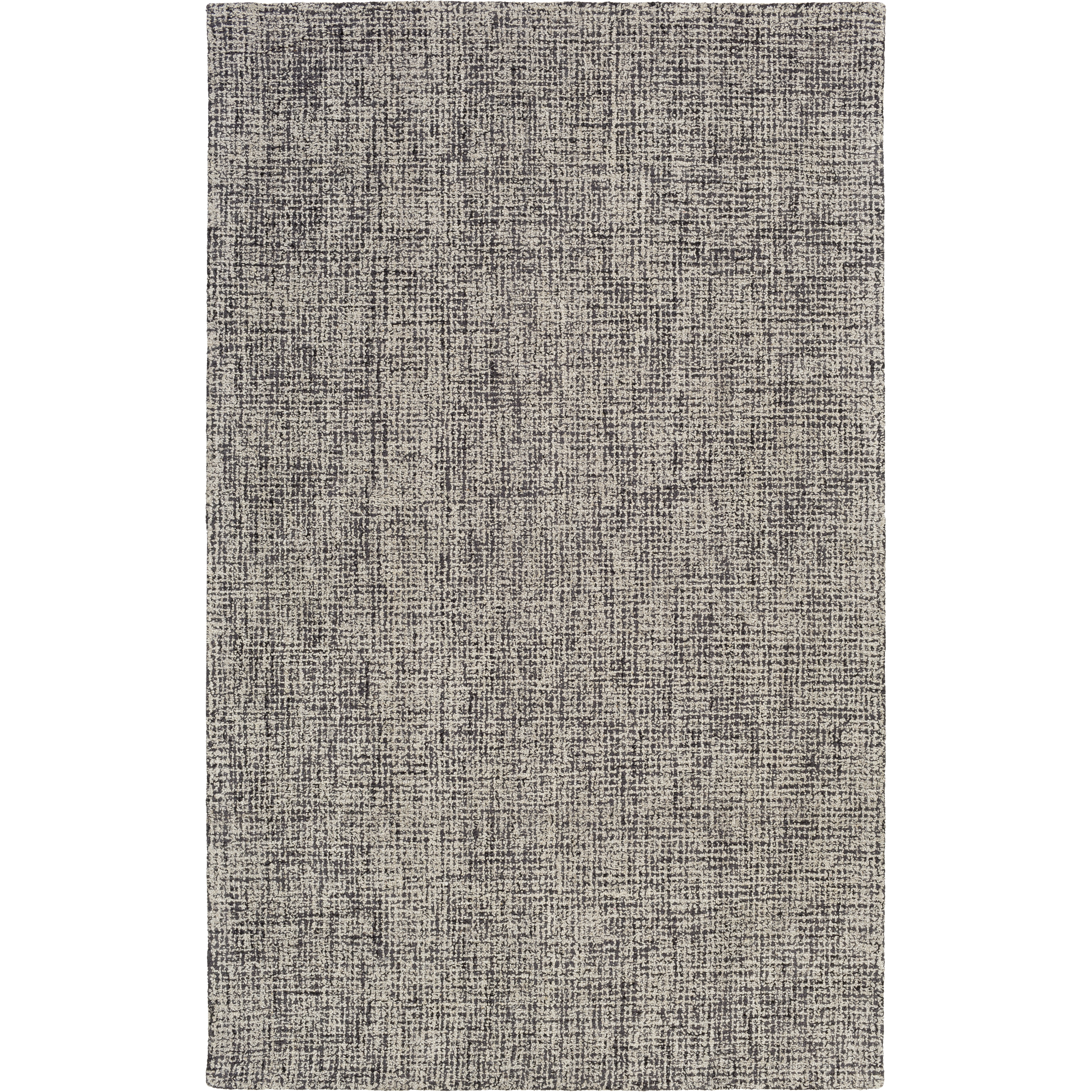 Aiden 90 X 60 inch Ink Blue Rug in 5 x 8, Rectangle