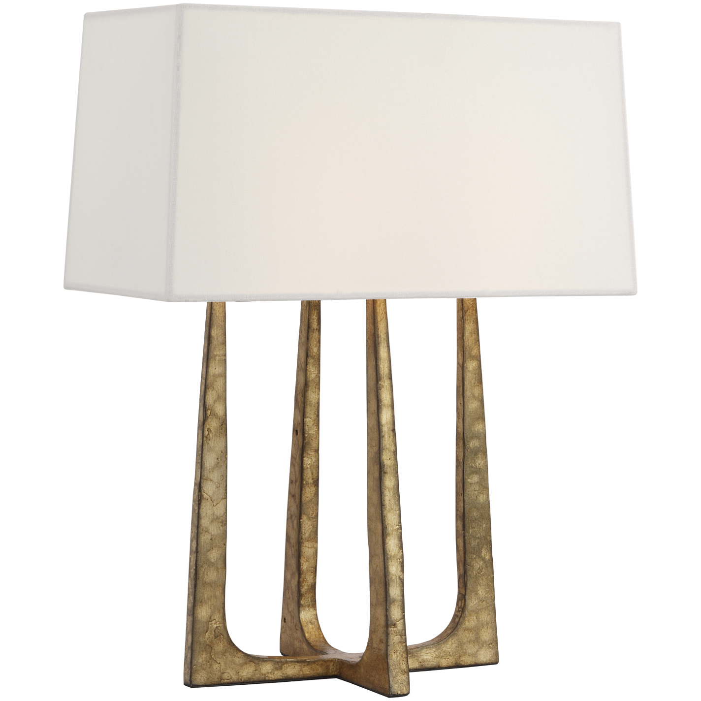 Ian K. Fowler Scala 17.75 inch 40 watt Gilded Iron Bedside Lamp Portable Light in Linen