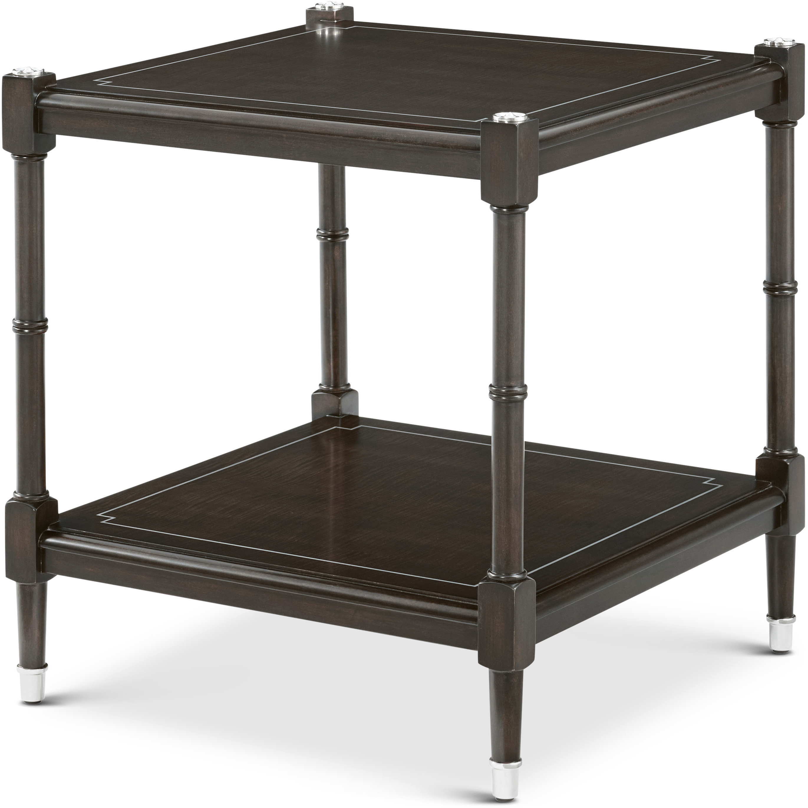 Spencer London 24 X 22 inch Fulham Side Table, Wooden