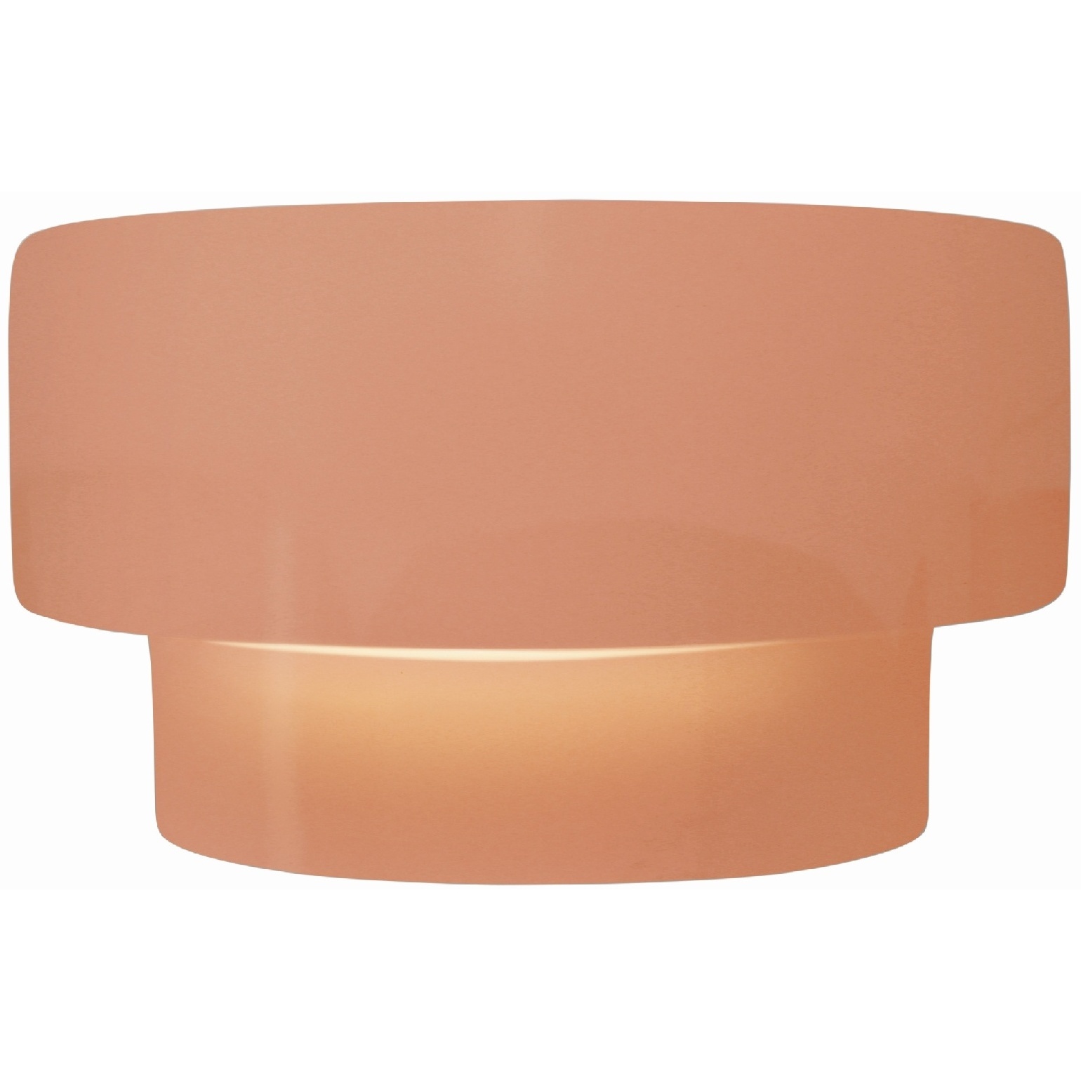 Ambiance LED 10 inch Gloss Blush Wall Sconce Wall Light