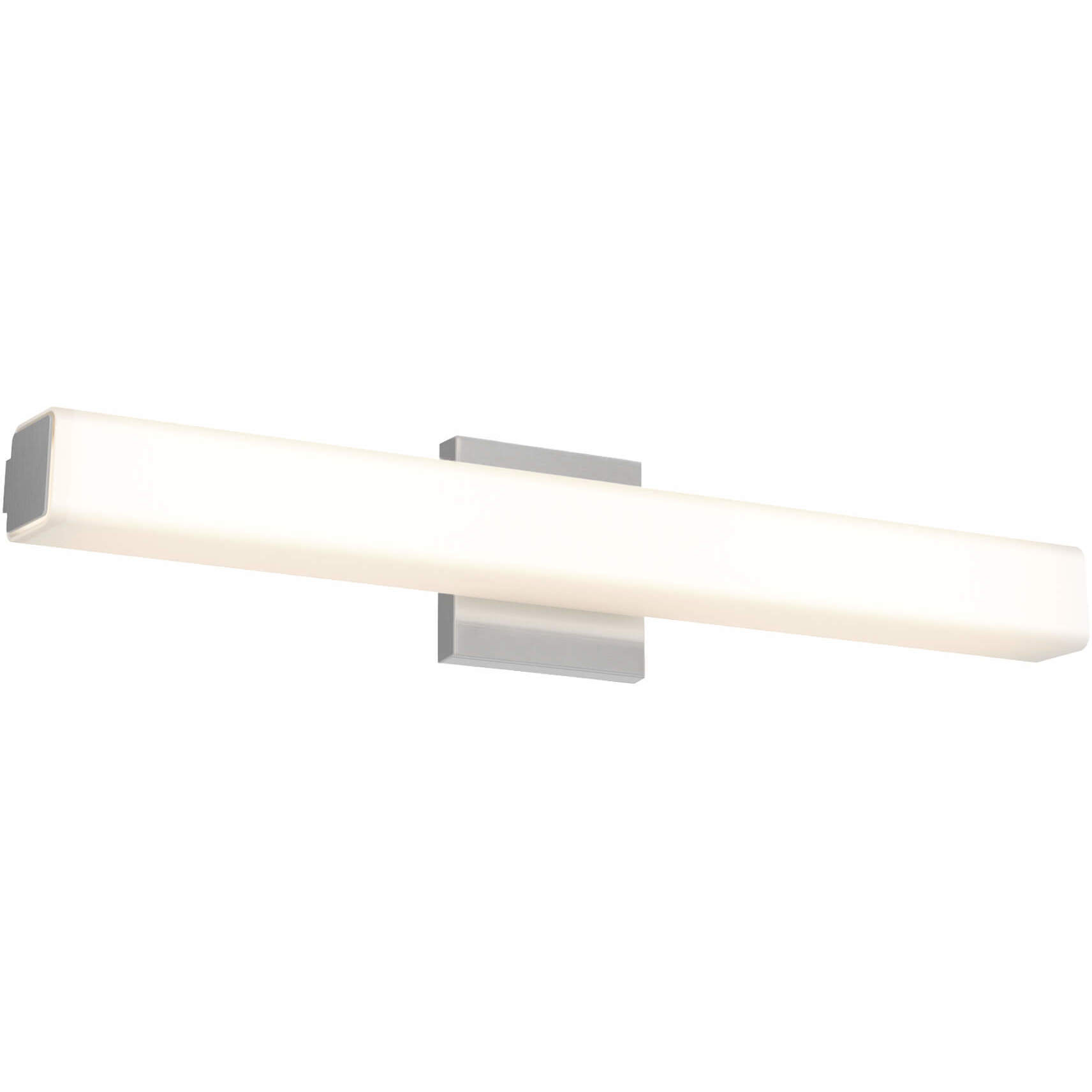 Noble LED 4.25 inch Satin Nickel Vanity Light Wall Light, Indoor