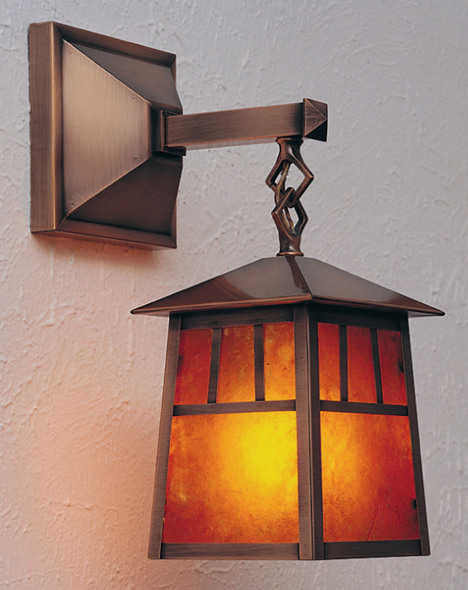 Raymond 1 Light 10.5 inch Rustic Brown Outdoor Wall Mount in White Opalescent