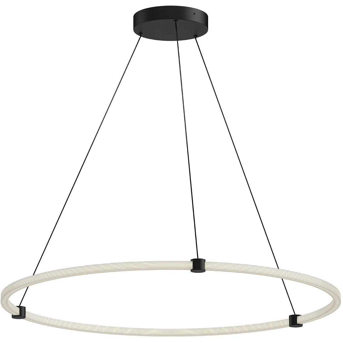 Bruni LED 40.38 inch Black Pendant Ceiling Light