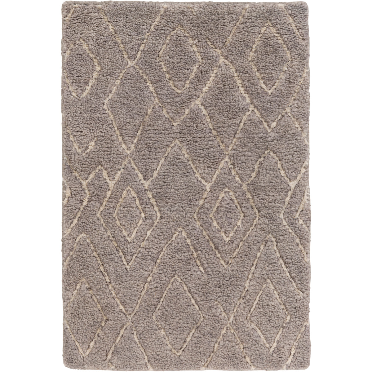 Javier 36 X 24 inch Neutral and Neutral Area Rug, Wool