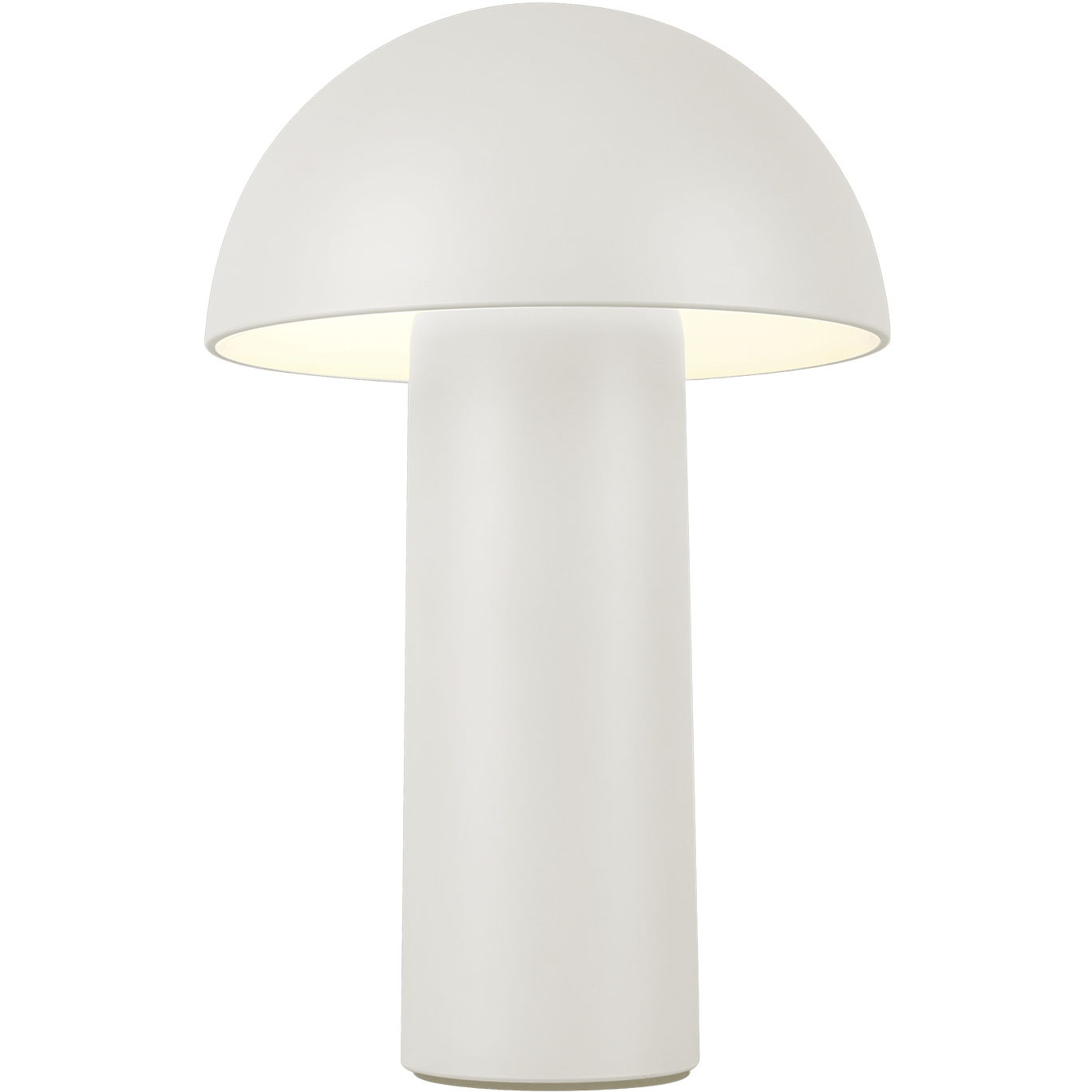 Setas 10.13 inch 3 watt Cream Table Lamp Portable Light