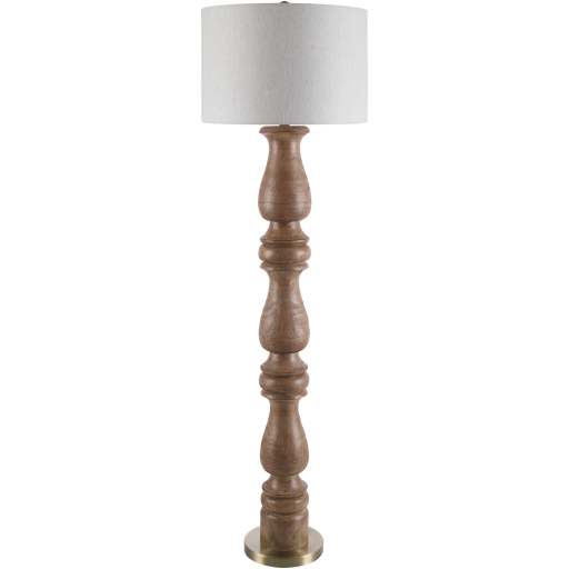 Alvimare 66 inch 150 watt Painted Accent Floor Lamp Portable Light