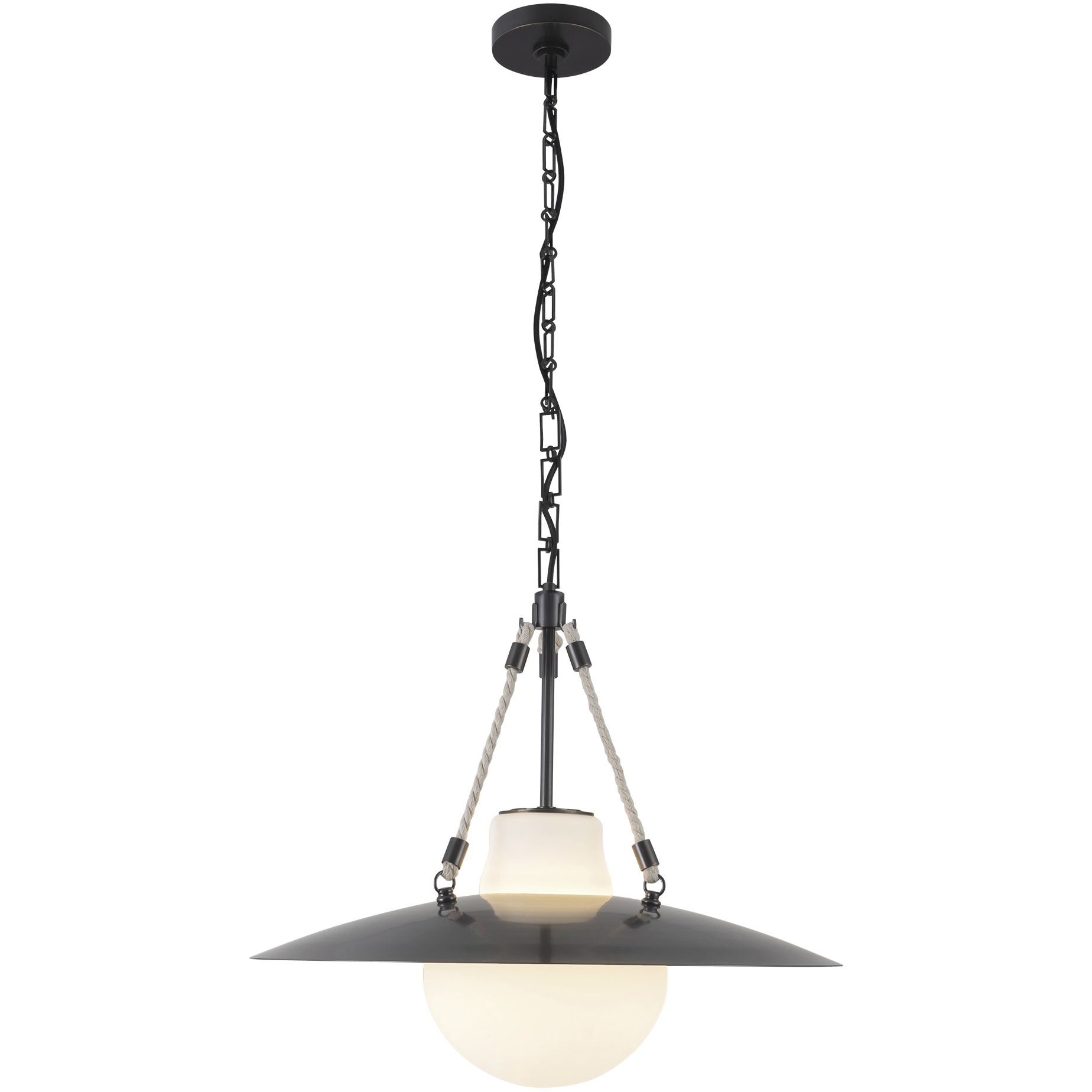 Waverly 1 Light 22 inch Urban Bronze Pendant Ceiling Light