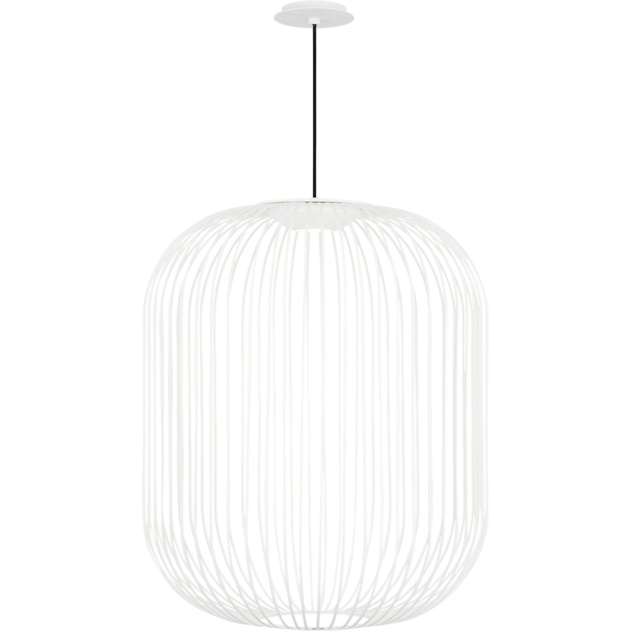 Sean Lavin Kai LED 22.5 inch Matte White Pendant Ceiling Light, Integrated LED