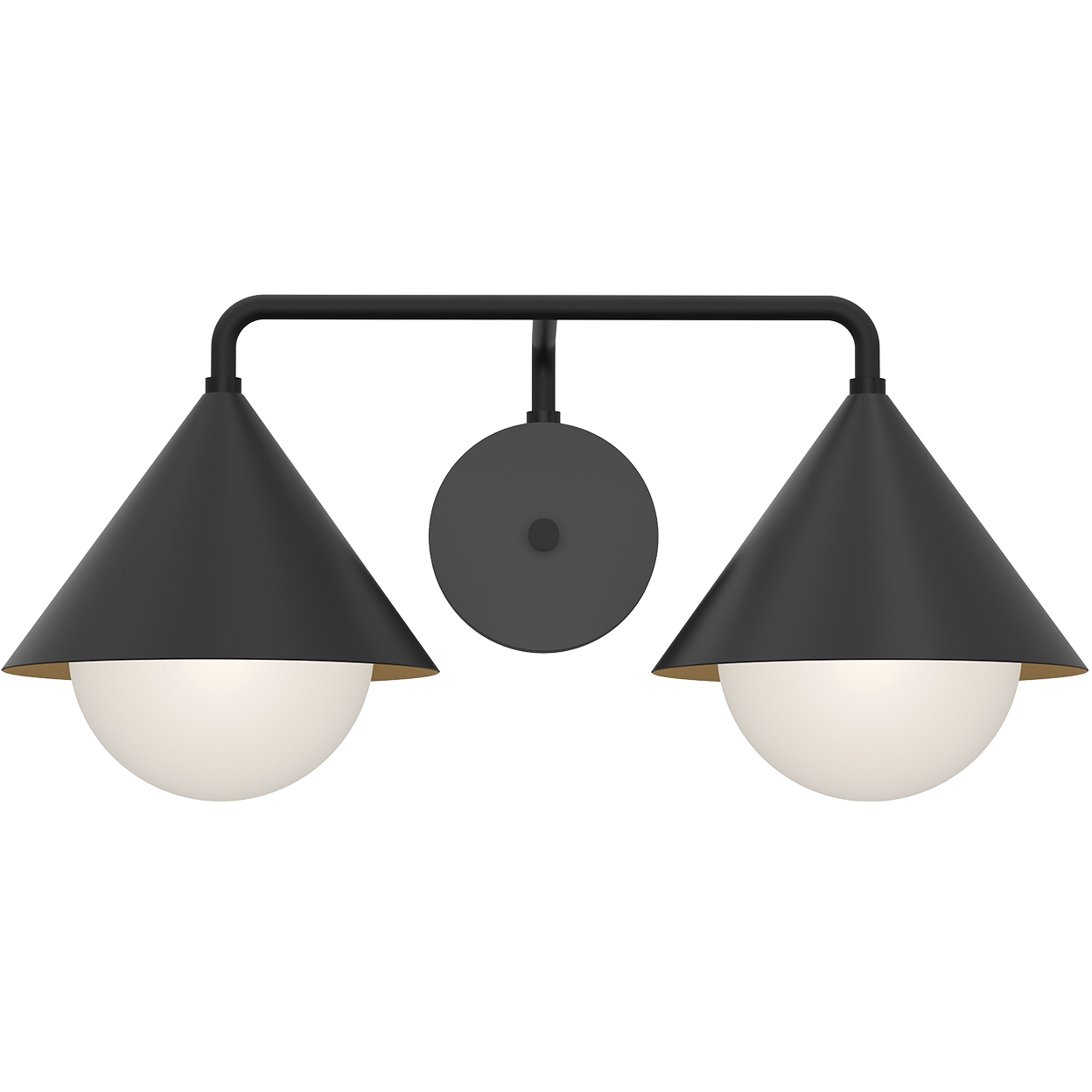 Alora Mood Remy 2 Light 21.13 inch Matte Black Vanity Light Wall Light
