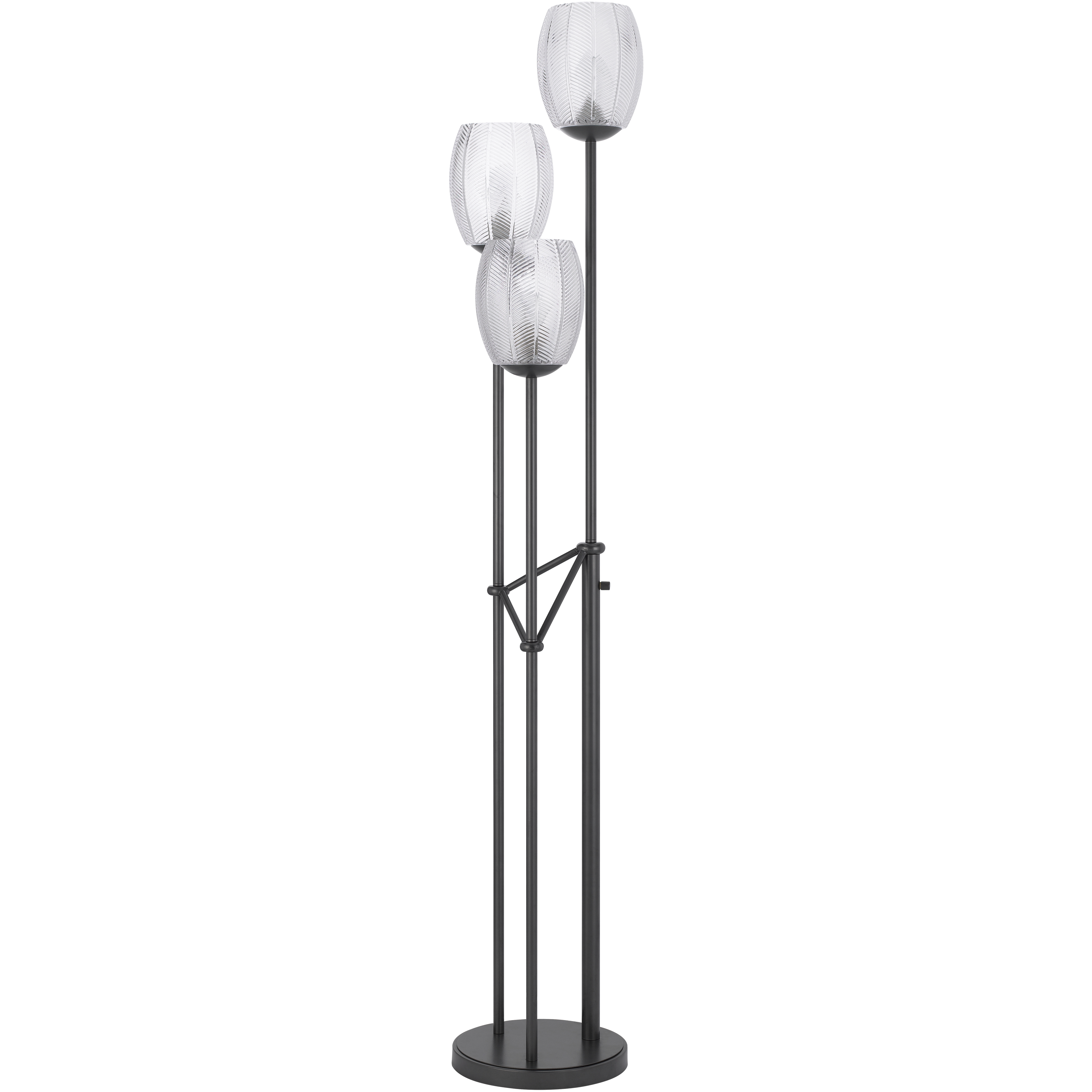 Oconto 71 inch 60.00 watt Matte Black Floor Lamp Portable Light