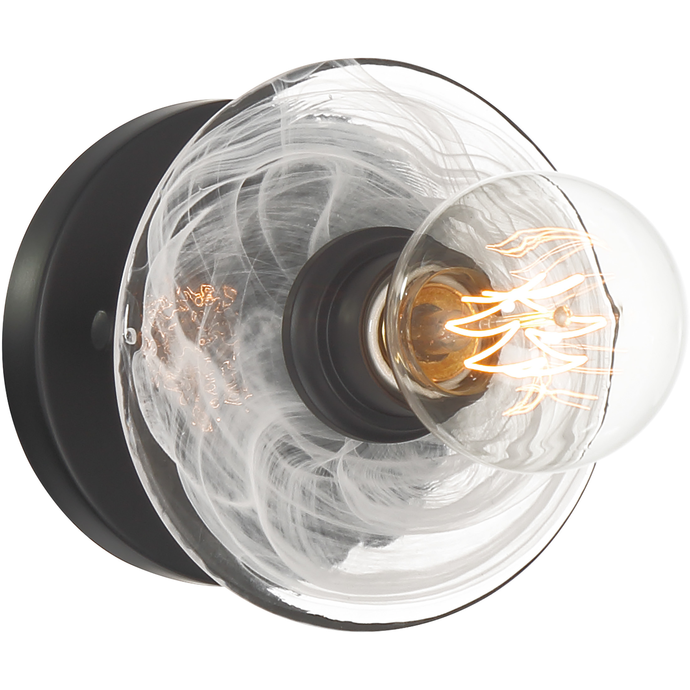 Vapors 1 Light 6.25 inch Coal Bath Light Wall Light