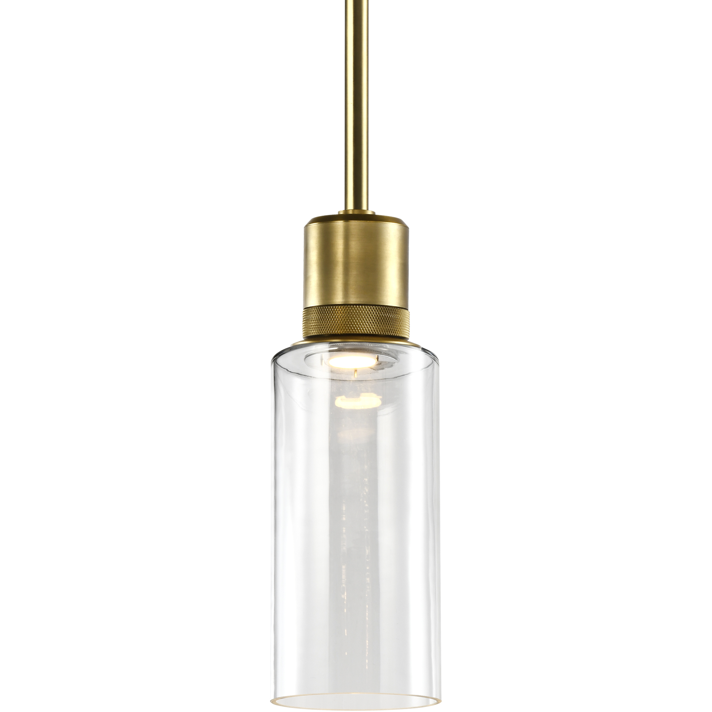 Zigrina 1 Light 5.88 inch Aged Brass Pendant Ceiling Light
