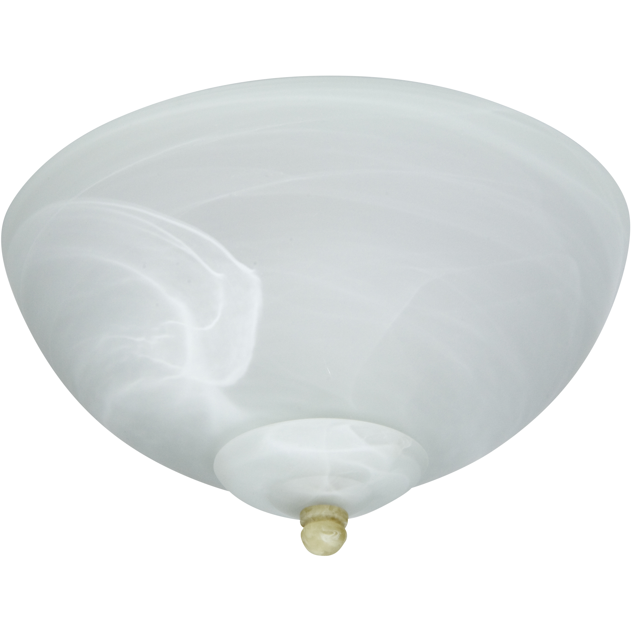 Universal LED Alabaster Fan Bowl Light Kit
