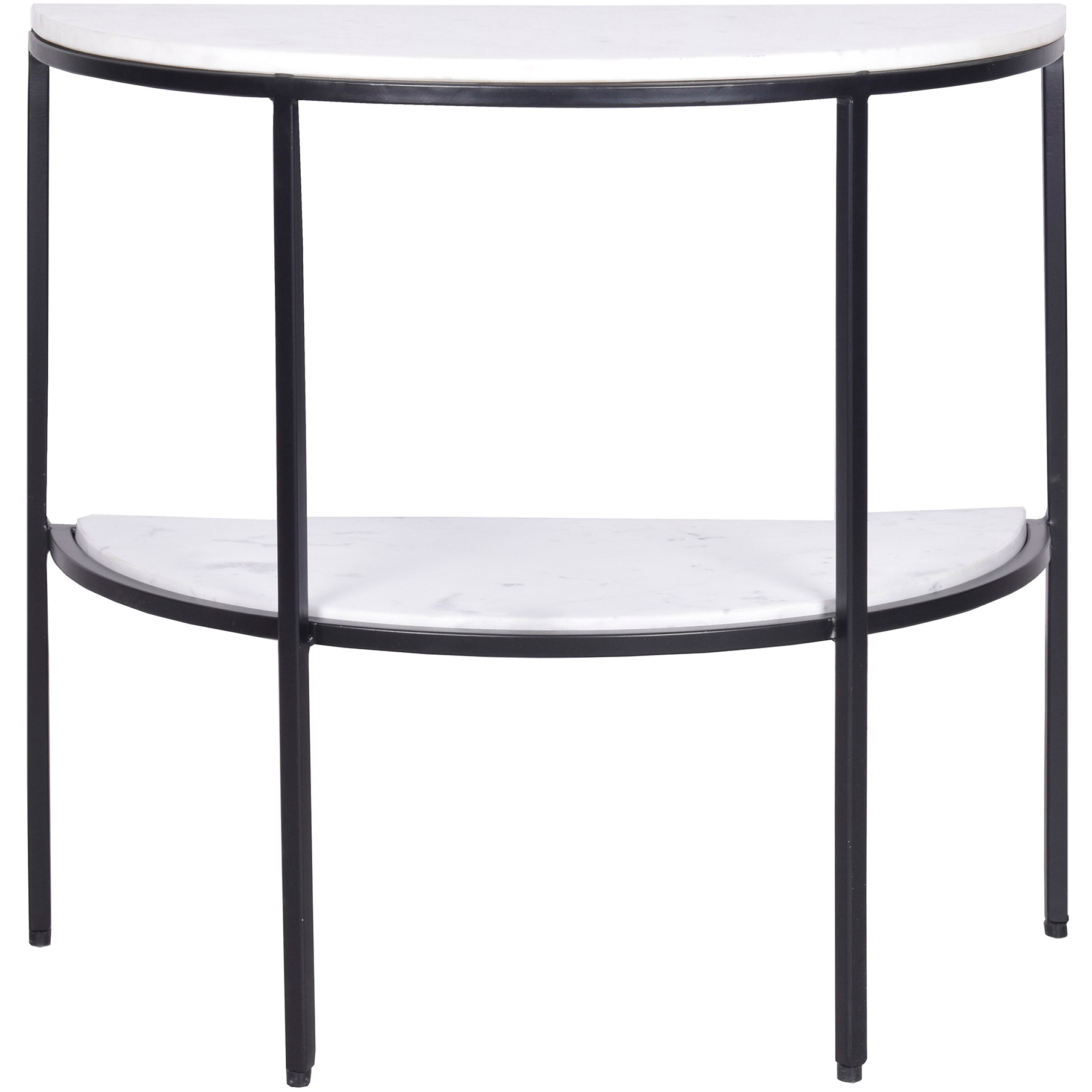 Lazlo 23.5 X 22 inch White Accent Table